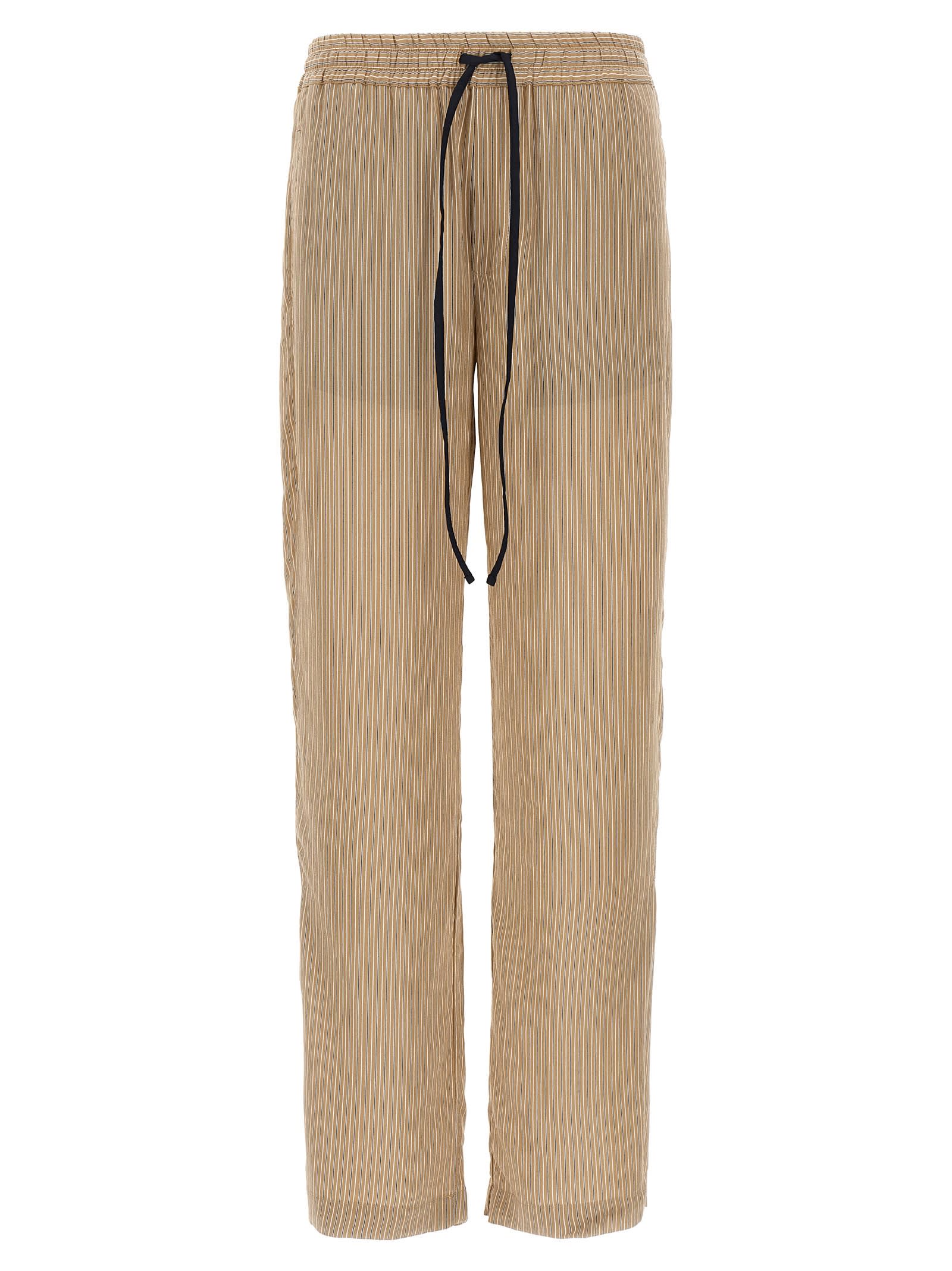 Victoria Beckham pleat Detail Pyjama Pants