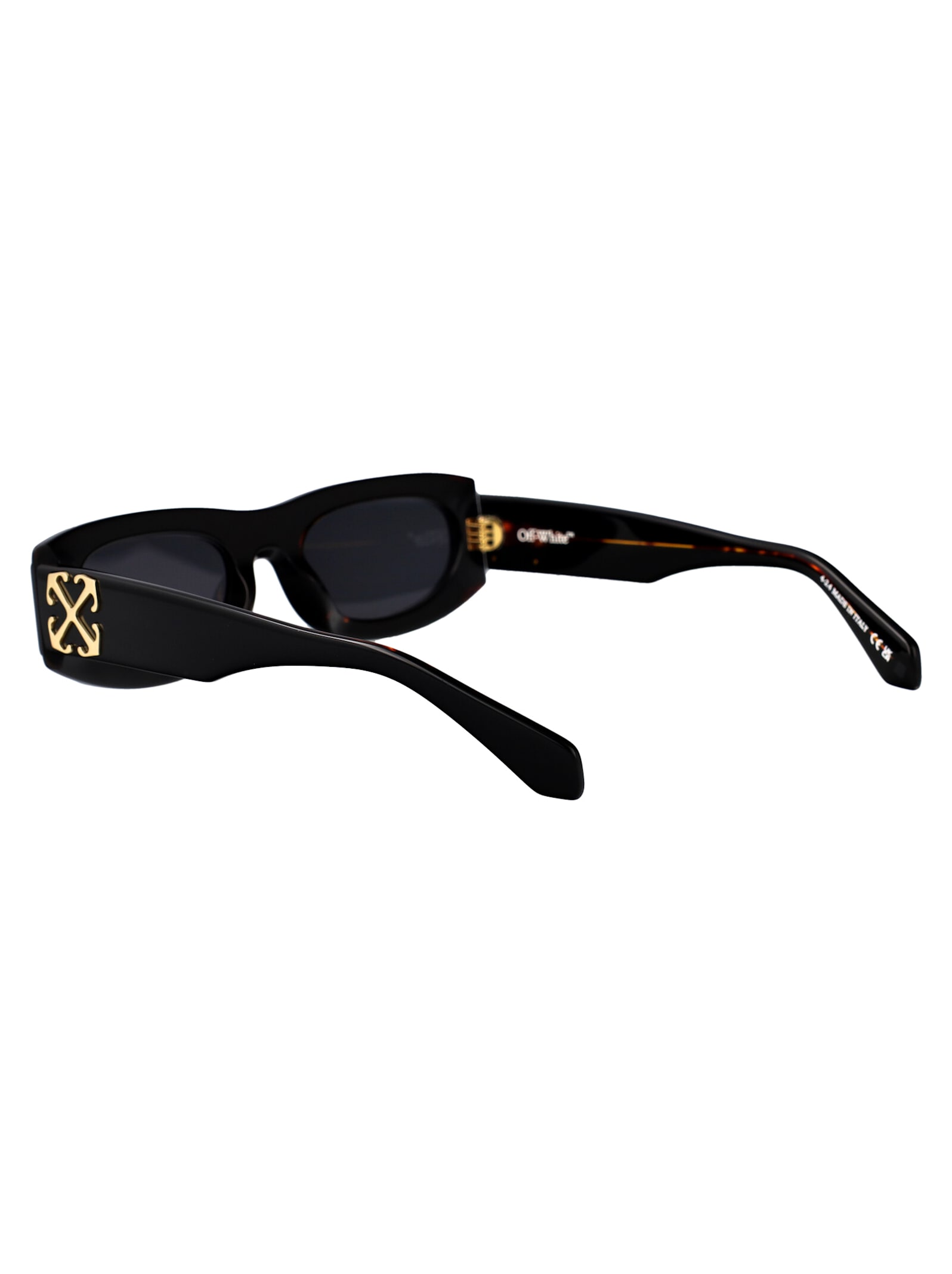Off-white Orlando Sunglasses In Black Dark Grey