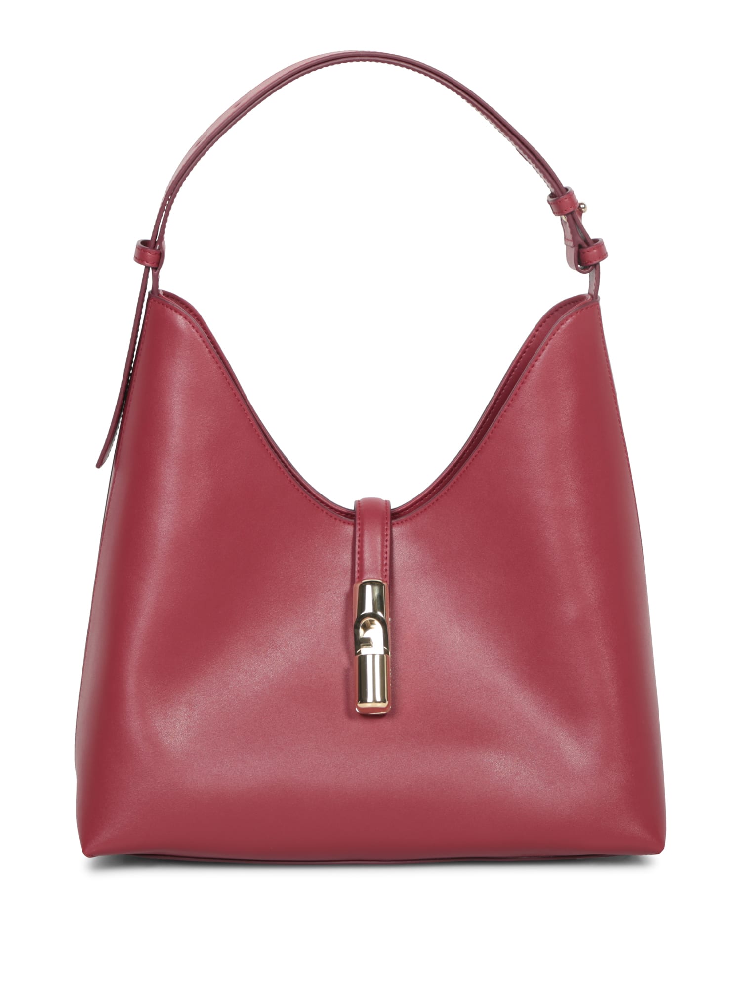 Furla Goccia M Hobo Bordeaux Bag In Burgundy