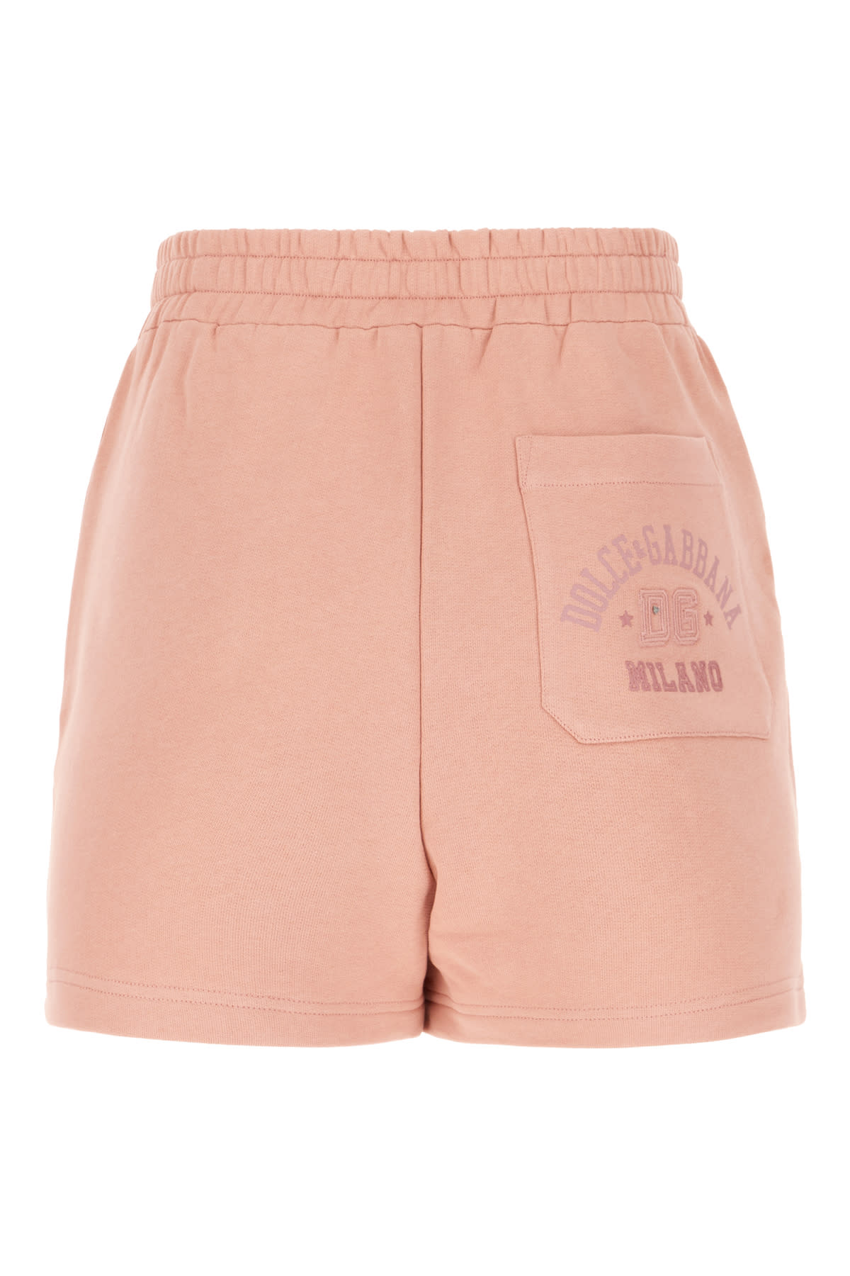 Dolce & Gabbana Shorts In Rosa Polvere Chiaro