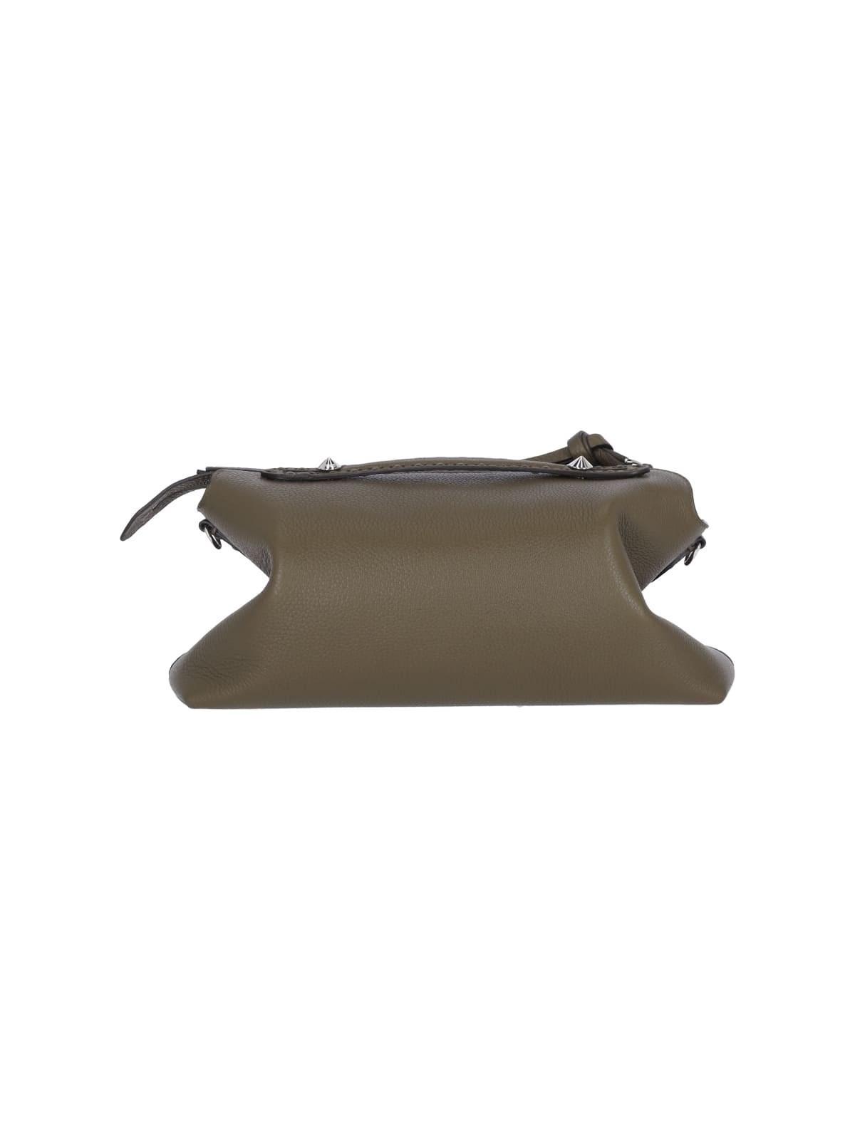 Fendi By The Way Selleria Large Bag In Wood+palladio