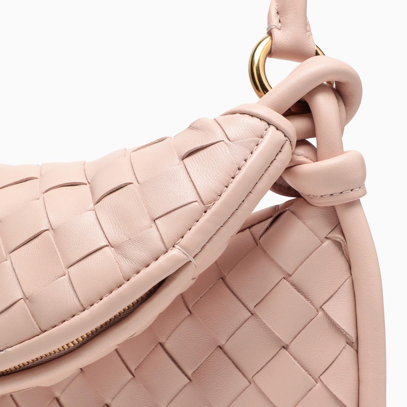 Shop Bottega Veneta Gemelli Small Shoulder Bag In Pink