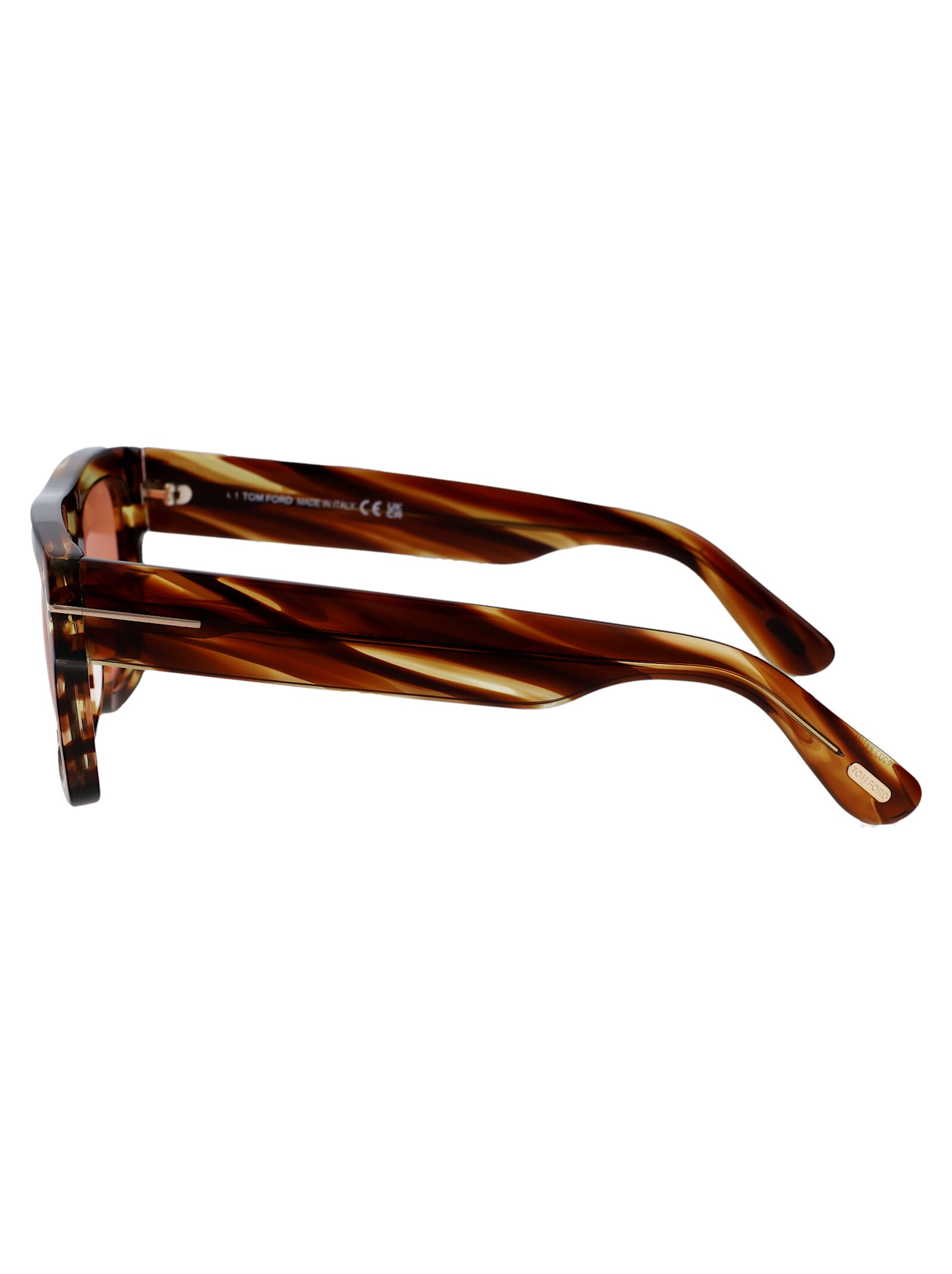 Shop Tom Ford Ft0711/s Sunglasses In Orange Havana