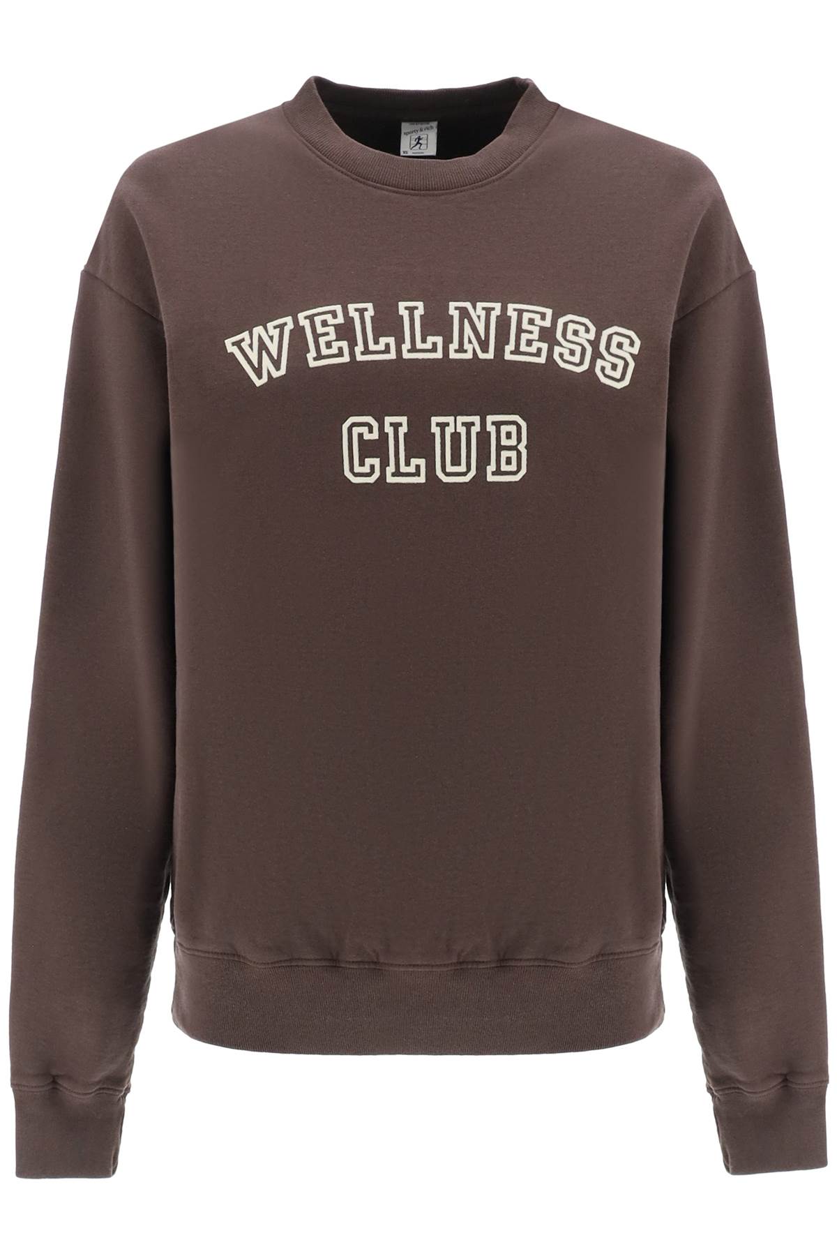 Sporty & Rich Crew-neck Sweatshirt With Lettering Print