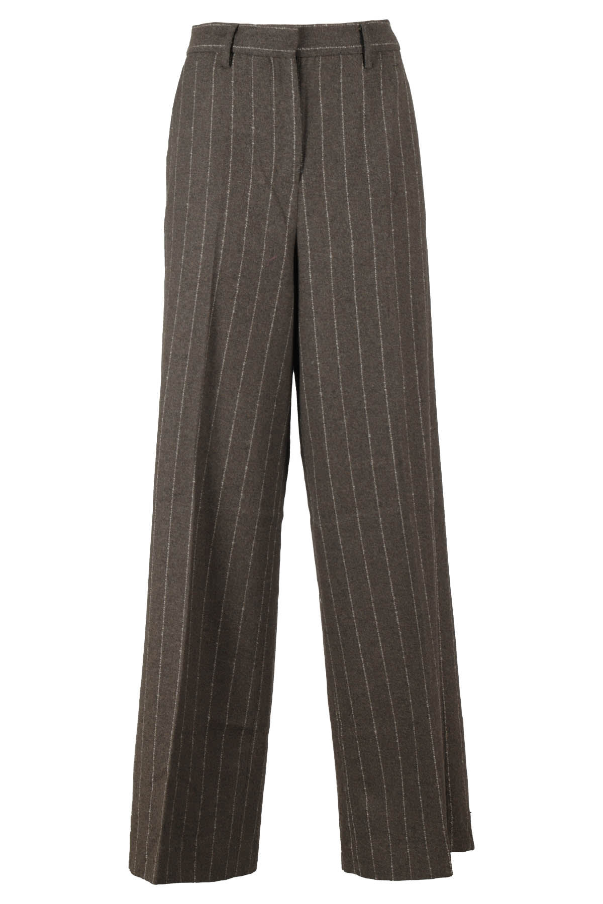 Shop Remain Birger Christensen Pinstripe Wide Pants