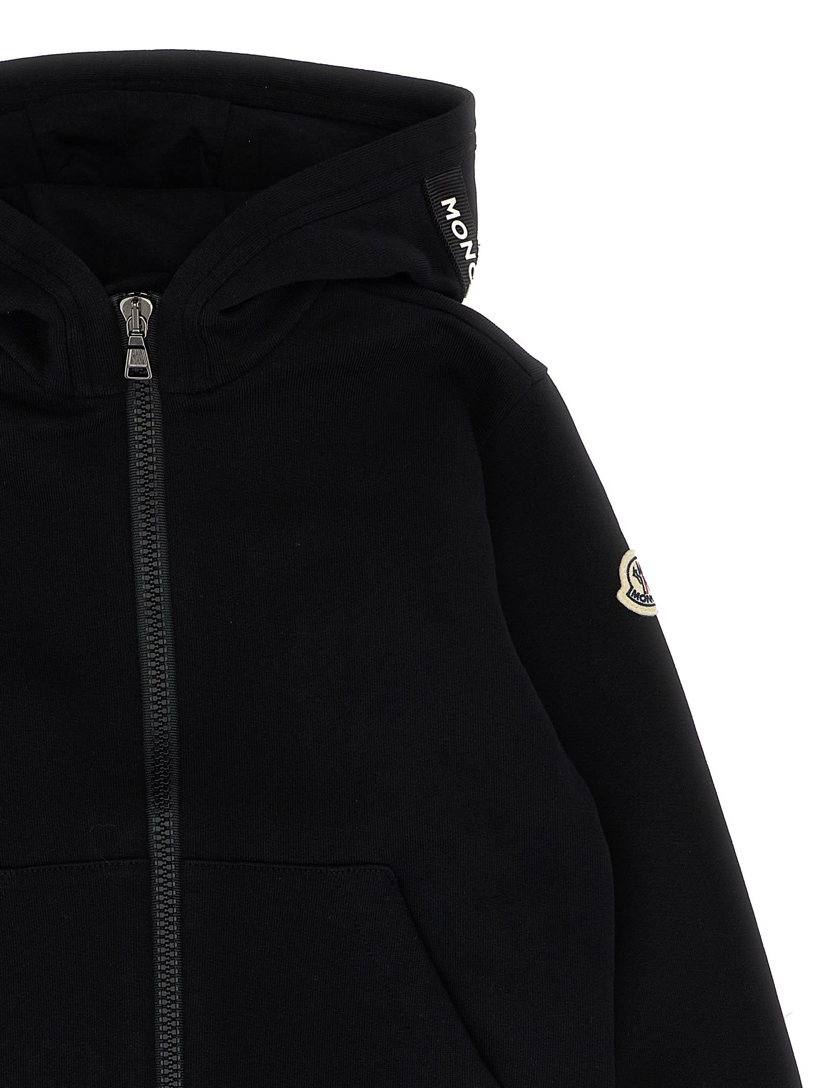Moncler Complete Hoodie + Joggers In Black