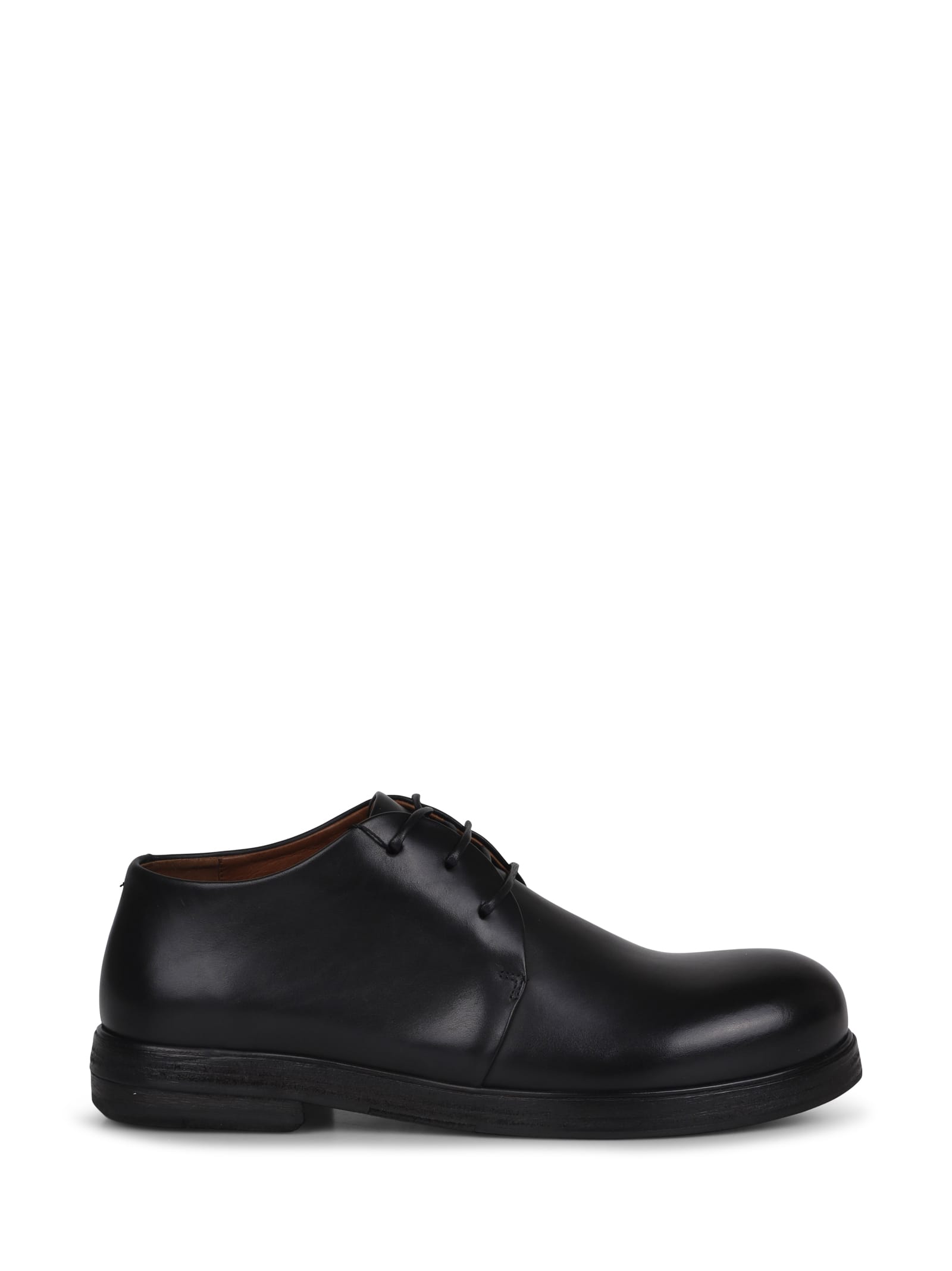 Zucca Leather Oxford Shoes