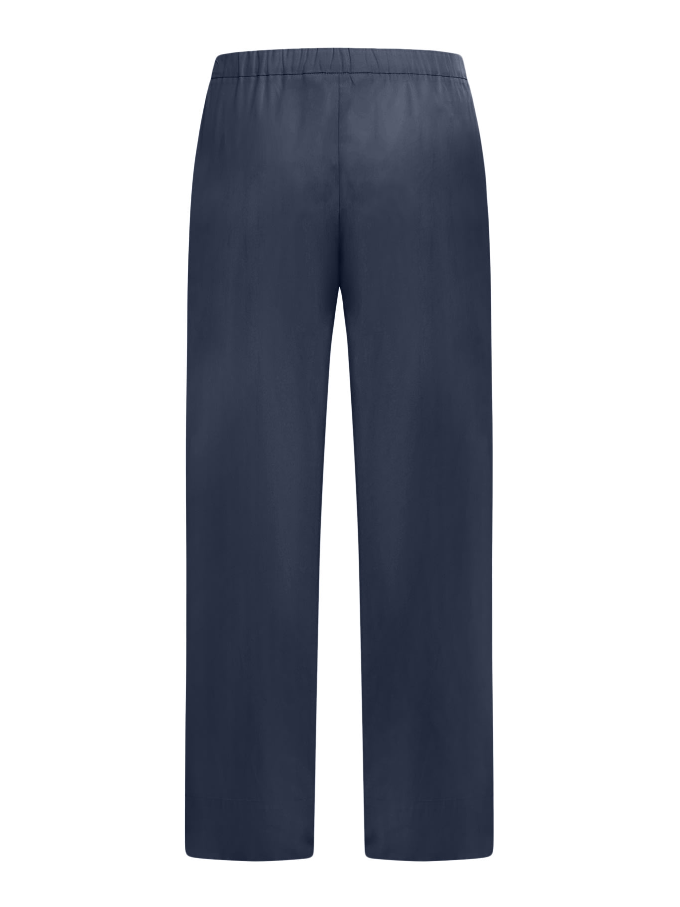 Shop 's Max Mara Argento Pants Long In Night Blue