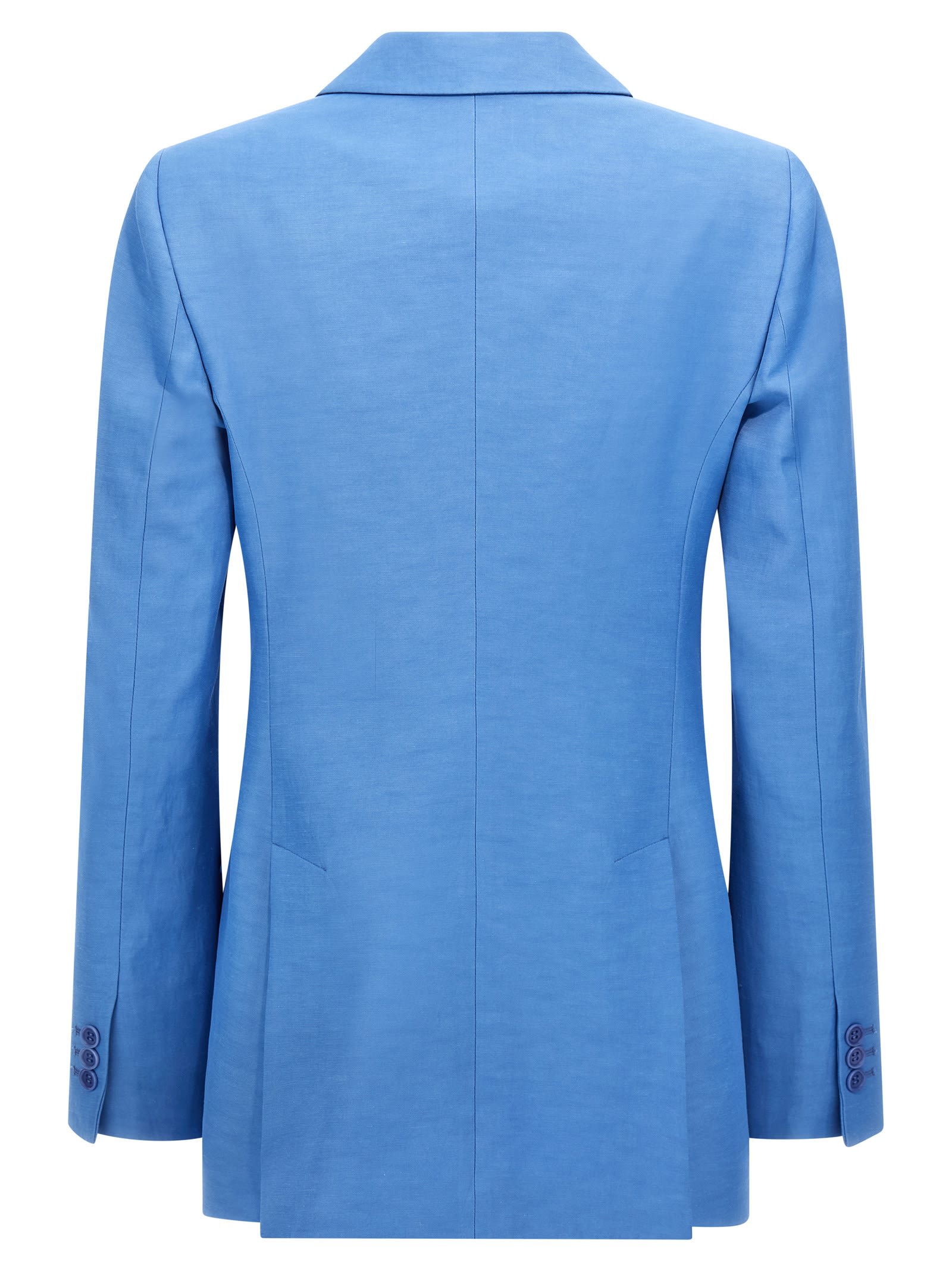 Shop P.a.r.o.s.h Raisa Blazer In Blue