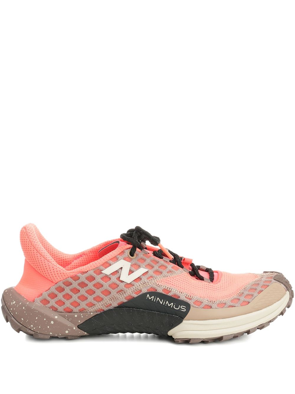 New Balance Herren Minimus Trail In Rot/braun/beige/schwarz, Textil, Grösse 44.5 In Multi