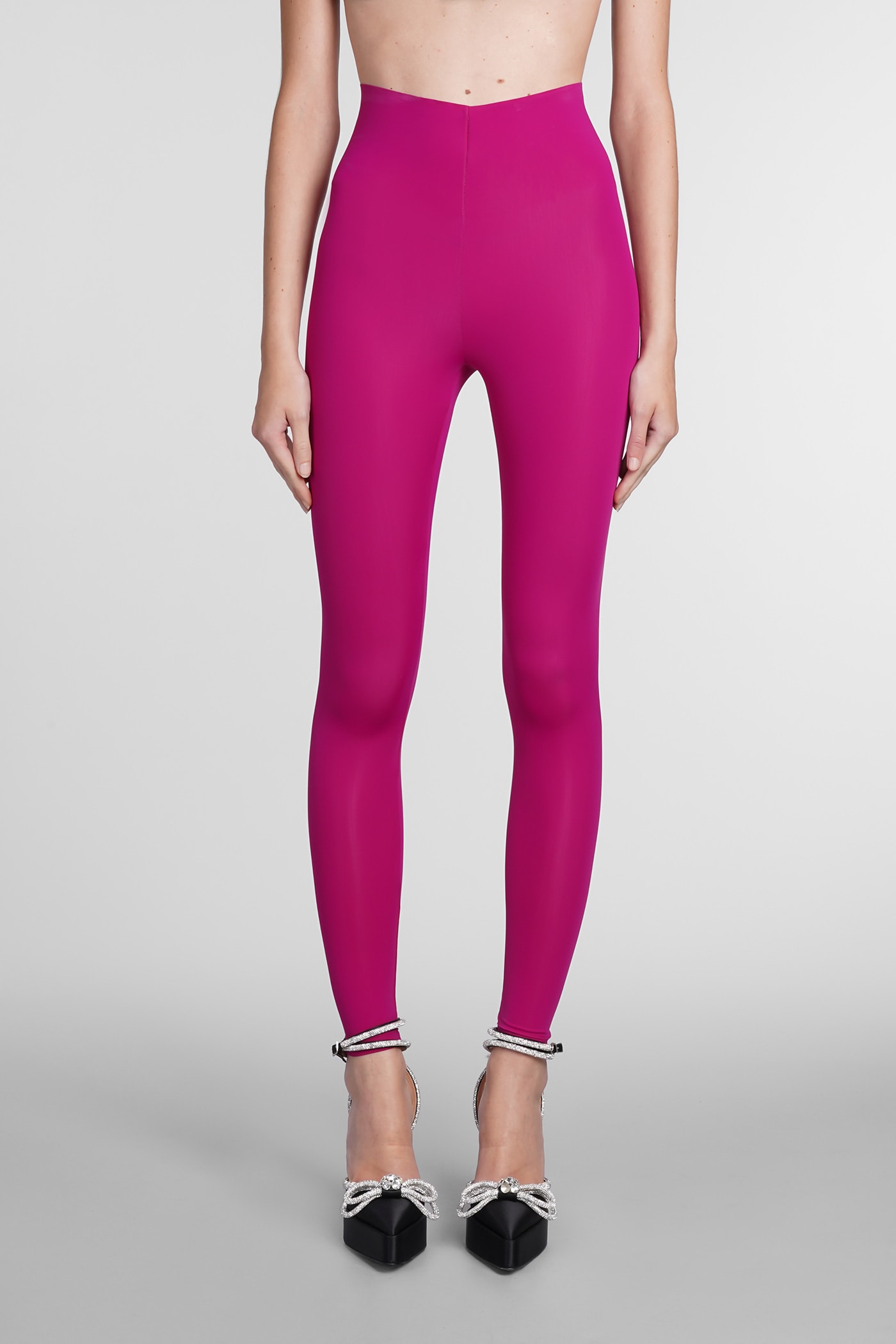 The Andamane Holly Leggings In Fuxia Polyamide