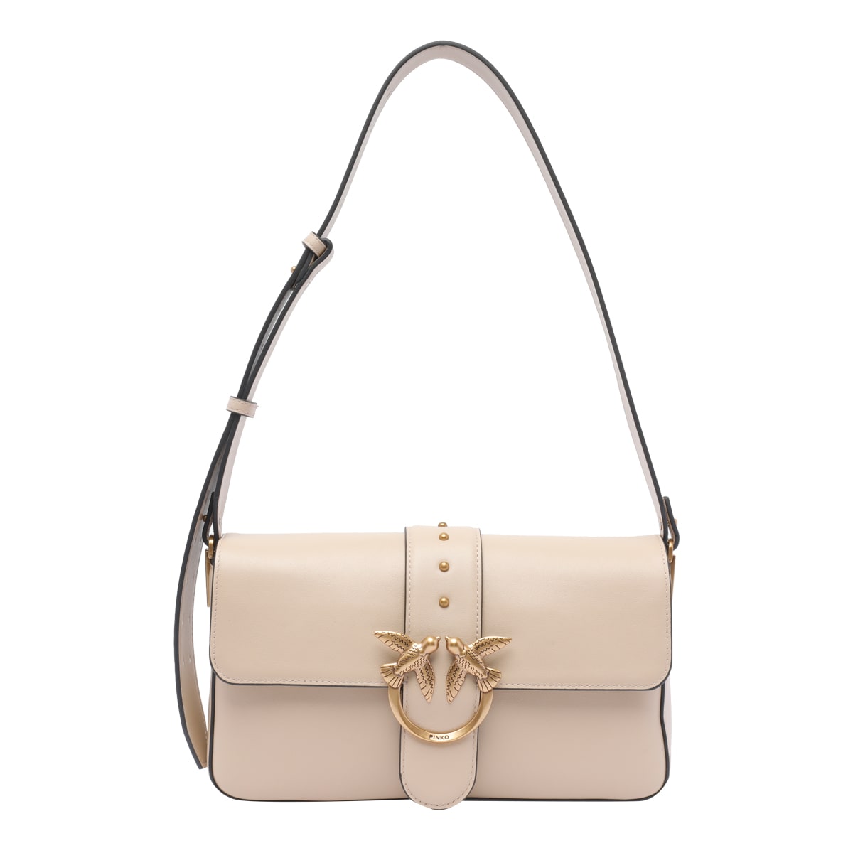 Pinko Love Bag Medium Slouchy Shoulder Bag In Pink