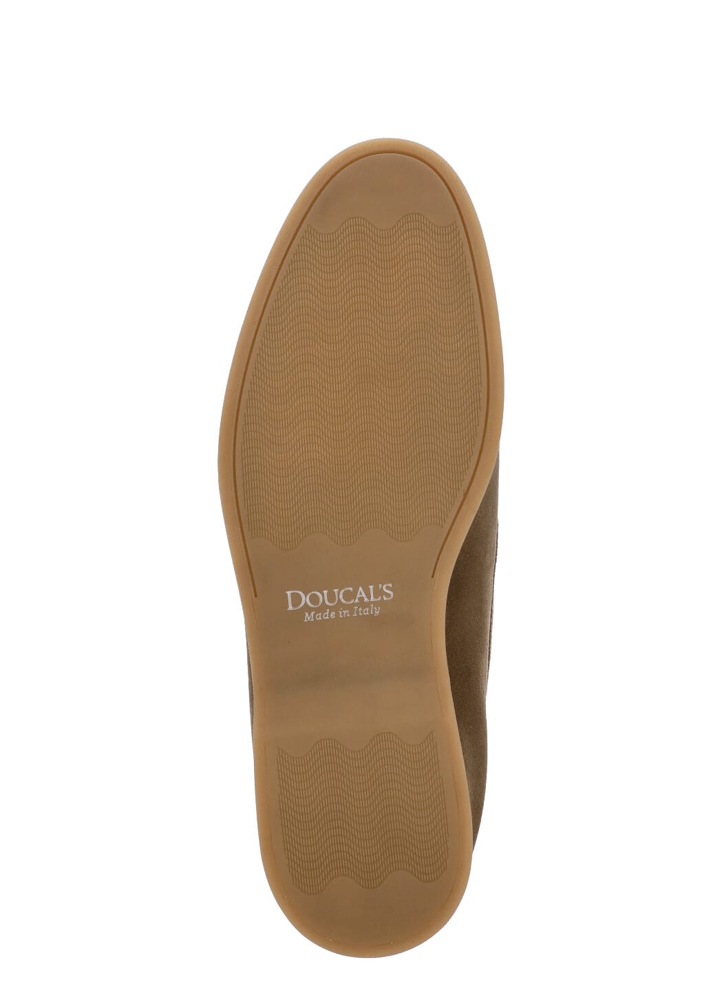 Shop Doucal's Suede Leather Loafers In Beige