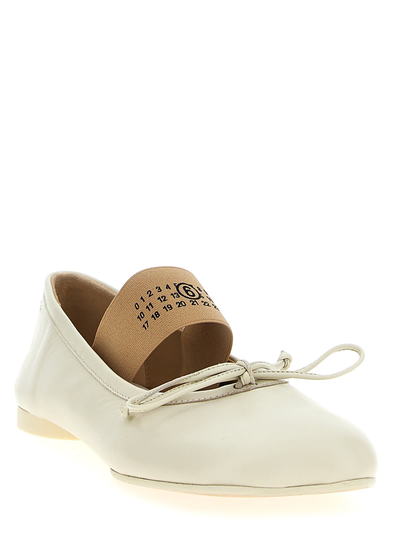 MM6 MAISON MARGIELA ANATOMIC BALLET FLATS 
