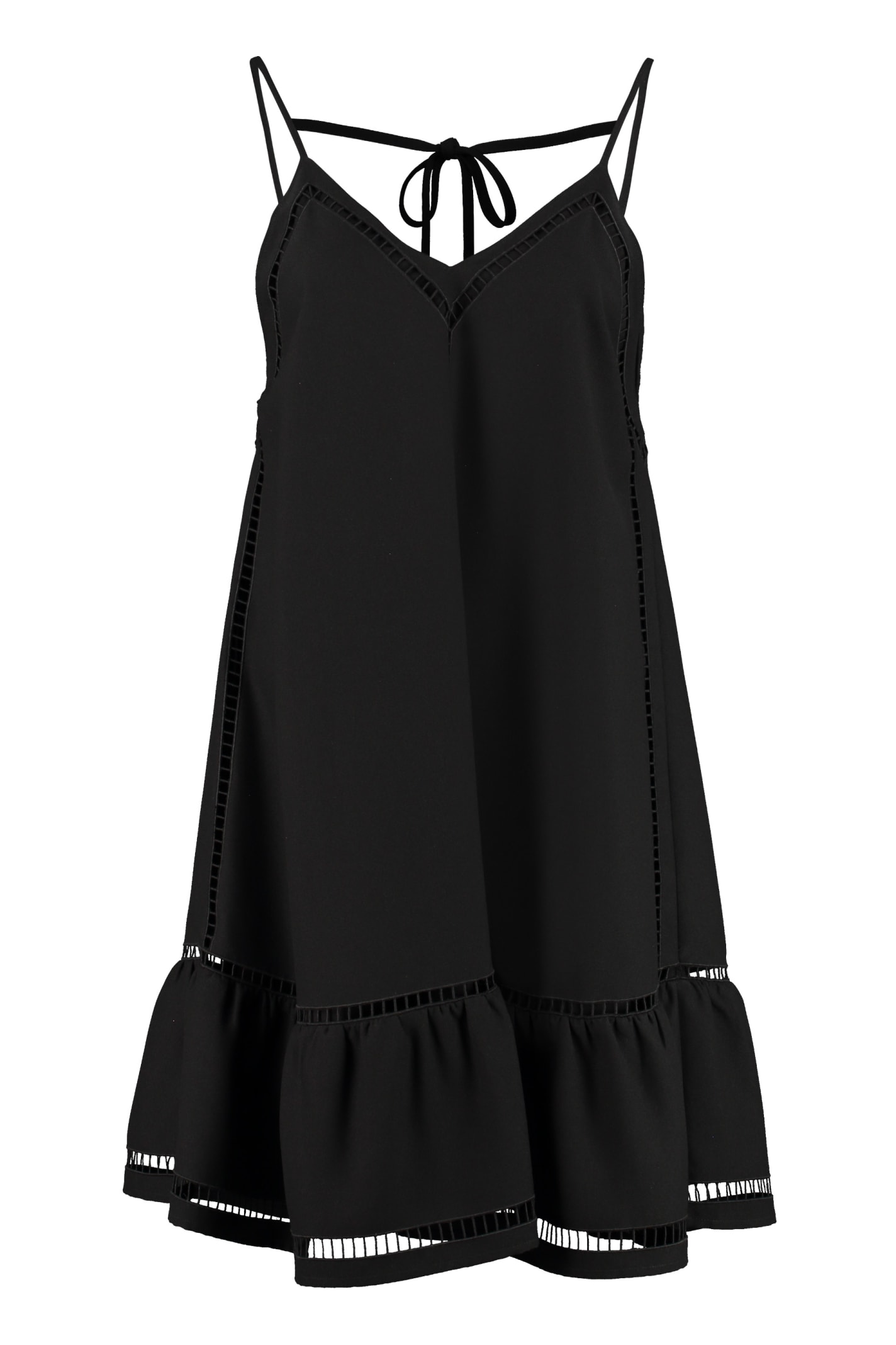 RED Valentino Embroidered Mini Dress