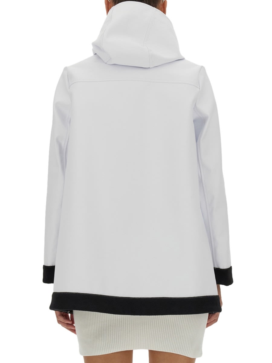 Fay Threehook Parka In White