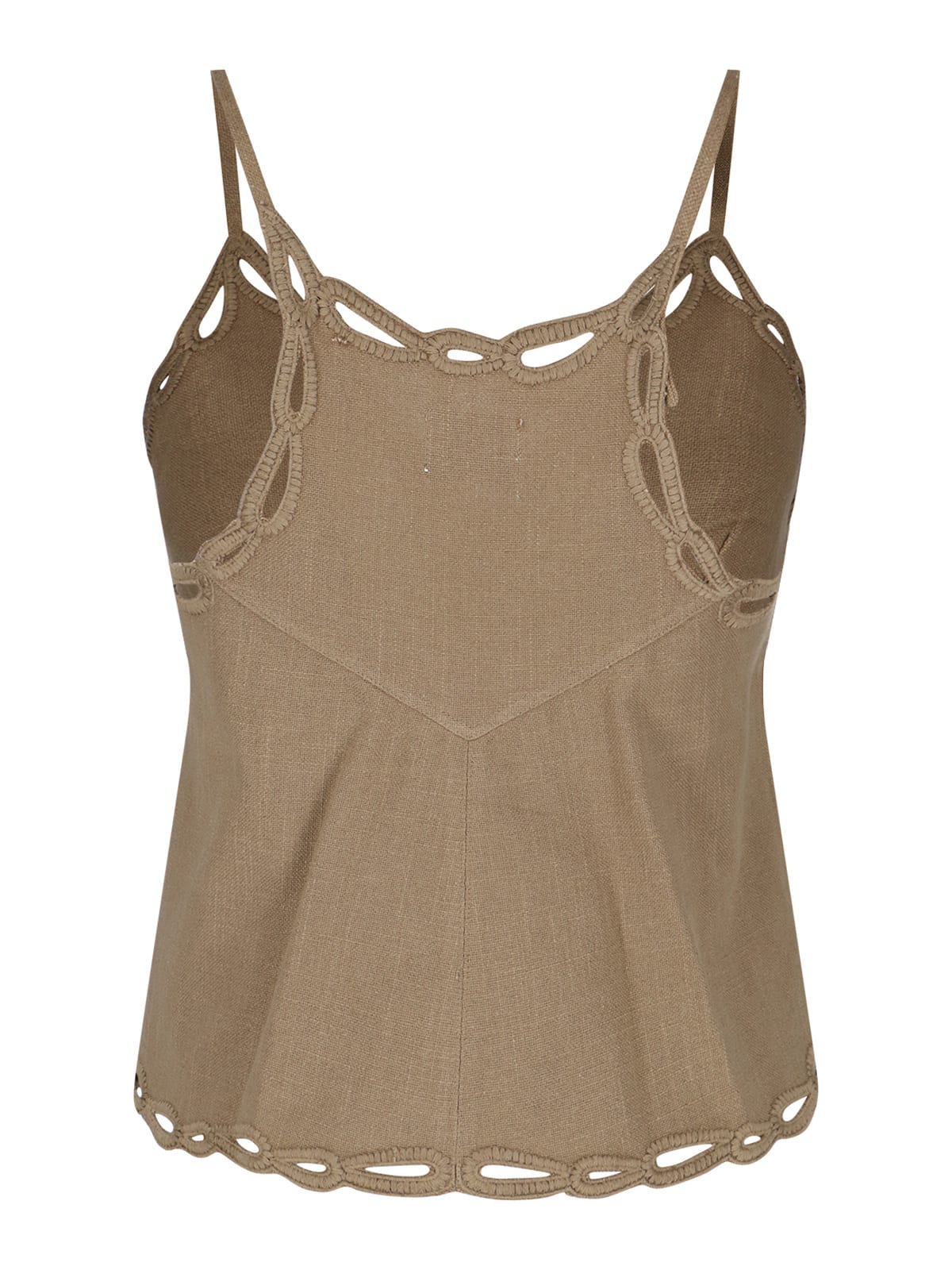 Isabel Marant Étoile Sleeveless V-neckline Crochet Detailing