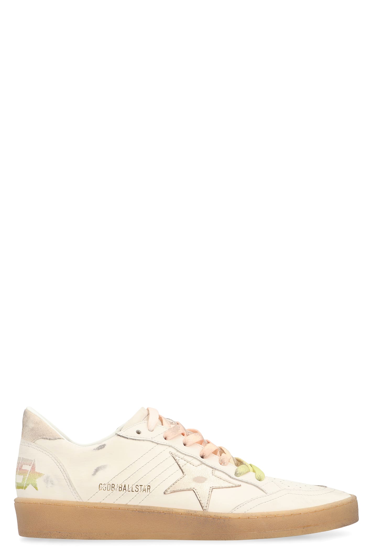 Golden Goose Sneakers Low-top Ball Star In Pink