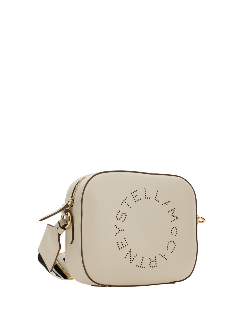 Shop Stella Mccartney Small Camera Shoulder Bag In White