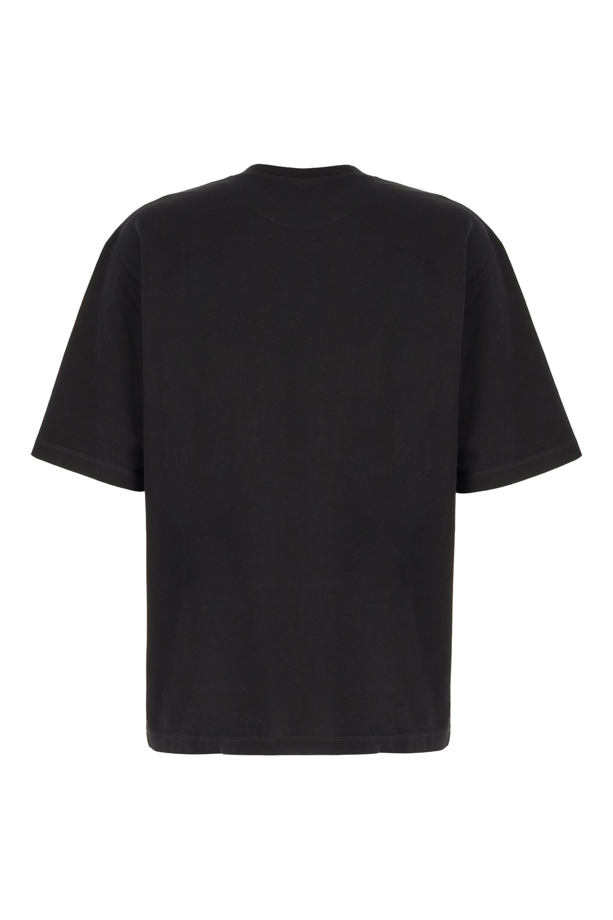 Shop Dsquared2 Black Cotton Oversize T-shirt