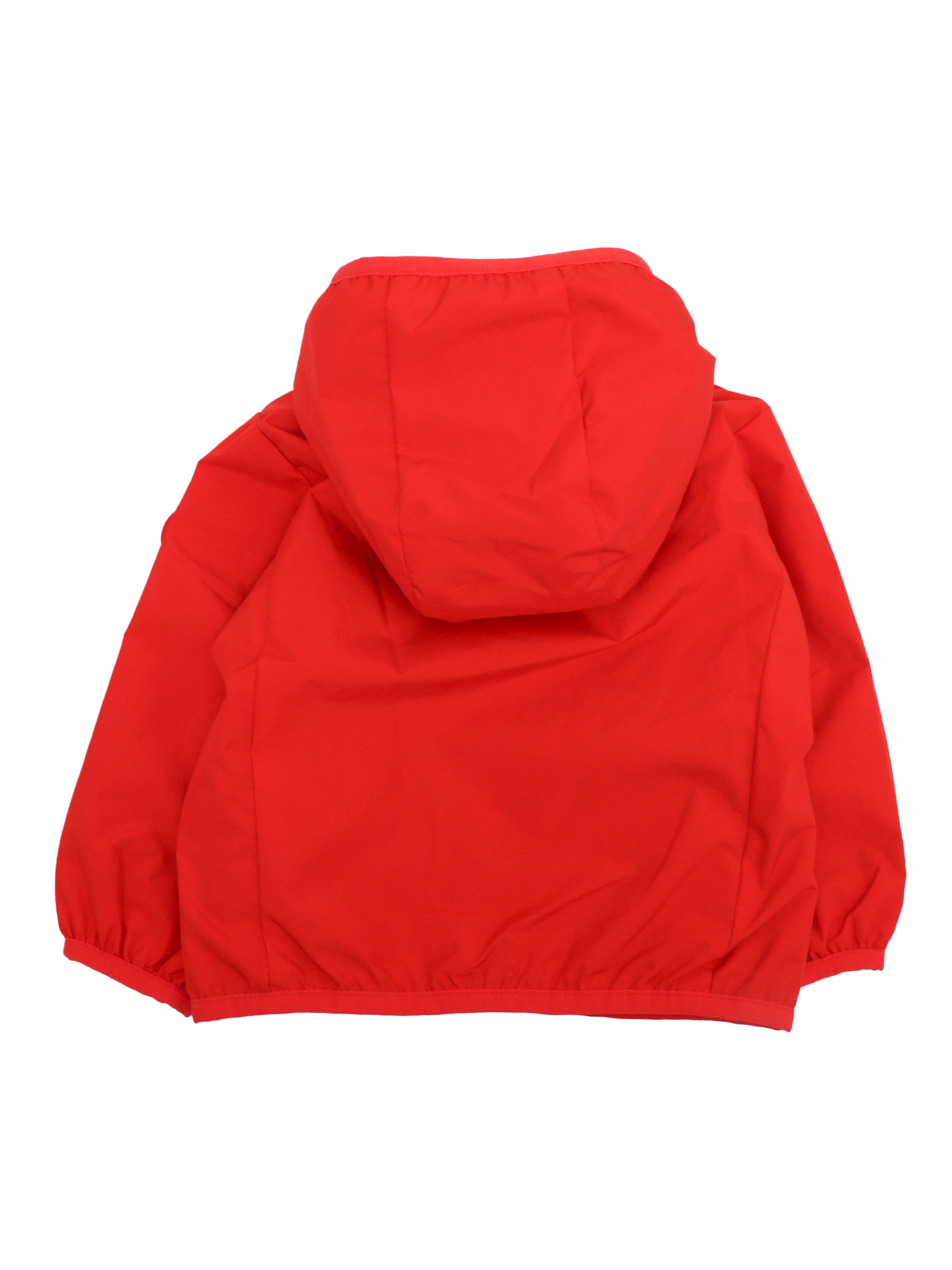 Save The Duck Coco Baby Hooded Jacket In Red