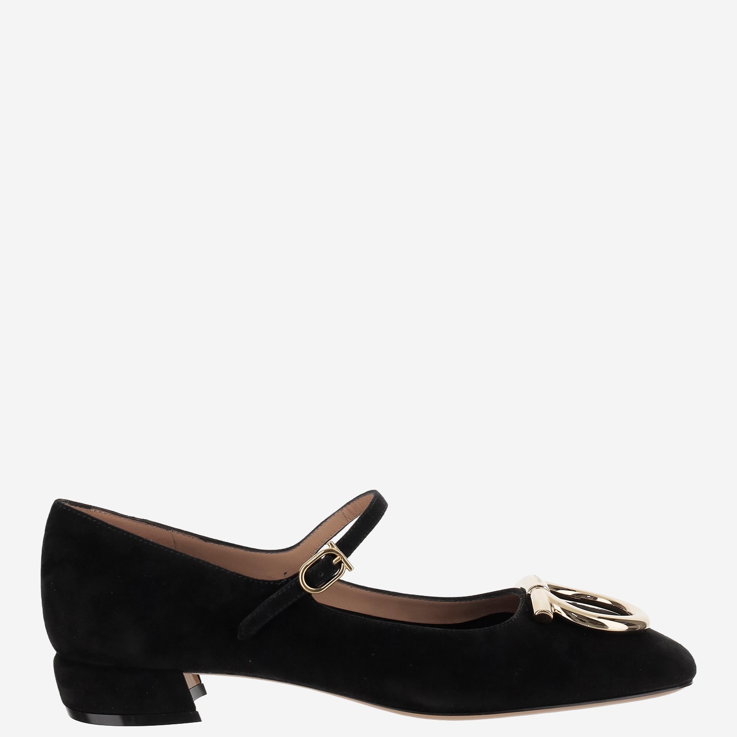Ferragamo Suede Ballerinas