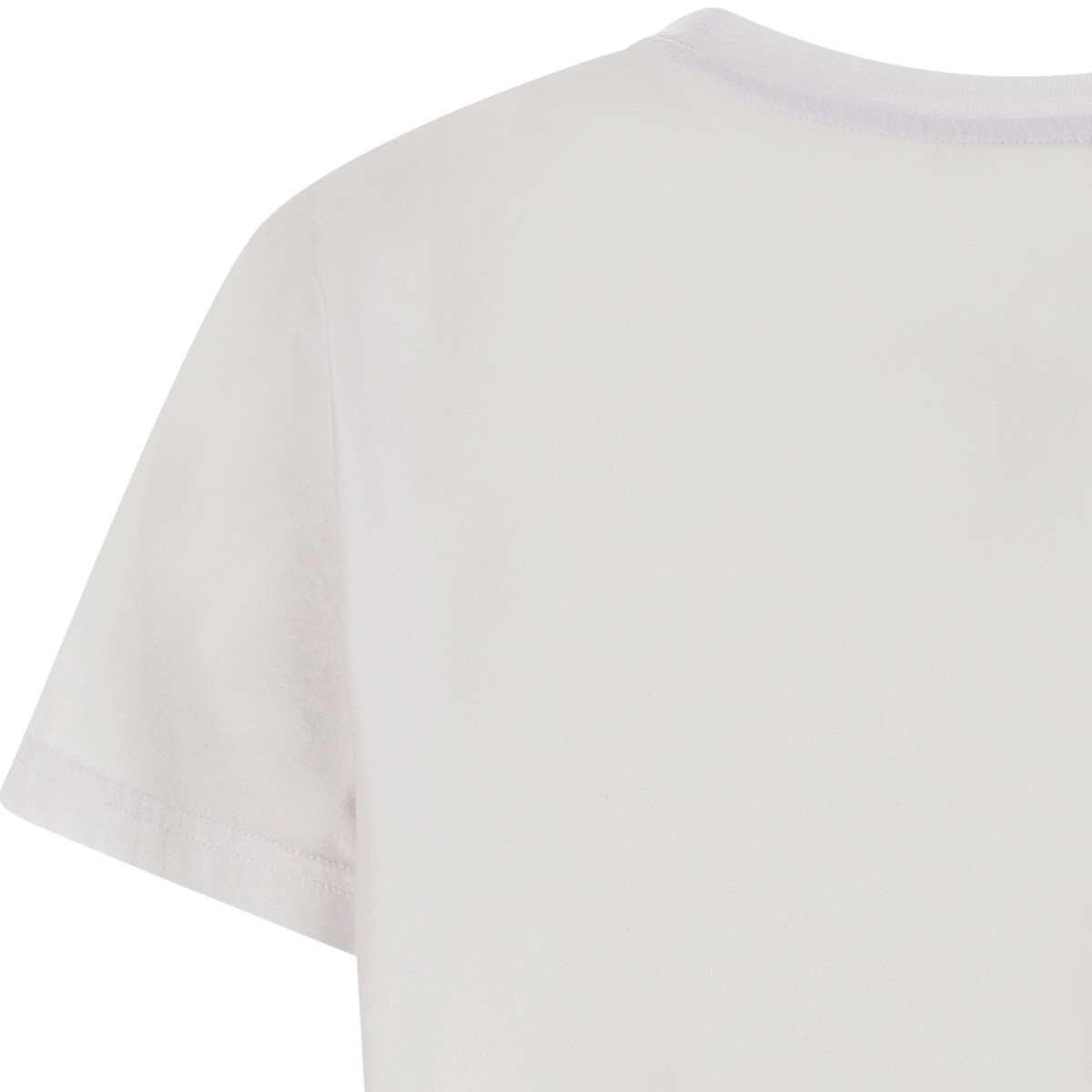 Shop Woolrich Crewneck Short-sleeved T-shirt In Bright White
