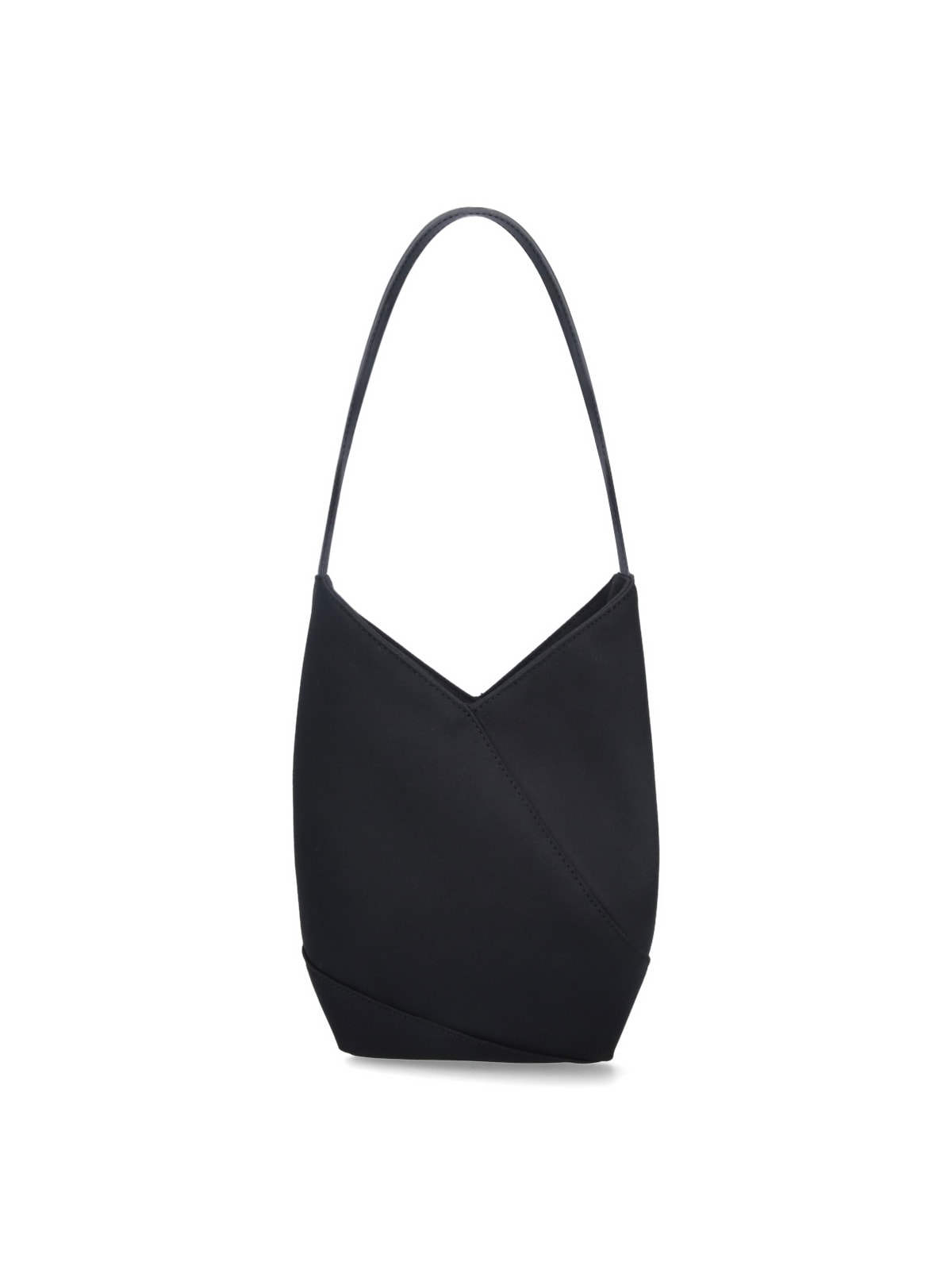 Shop Mm6 Maison Margiela Japanese Satin Tote Bag In Black