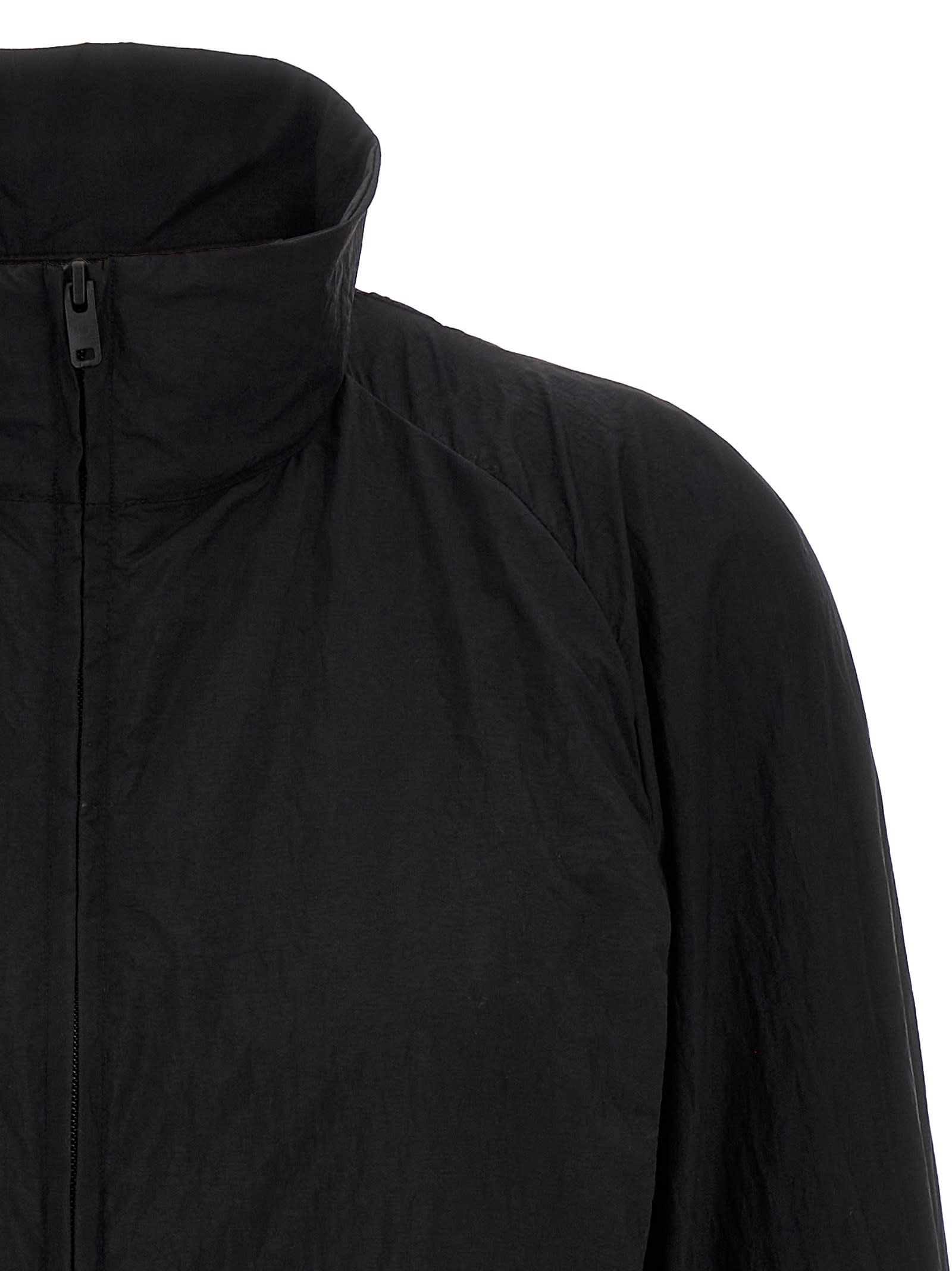 Y-3 High Collar Raglan Sleeve Sweatshirt In Black