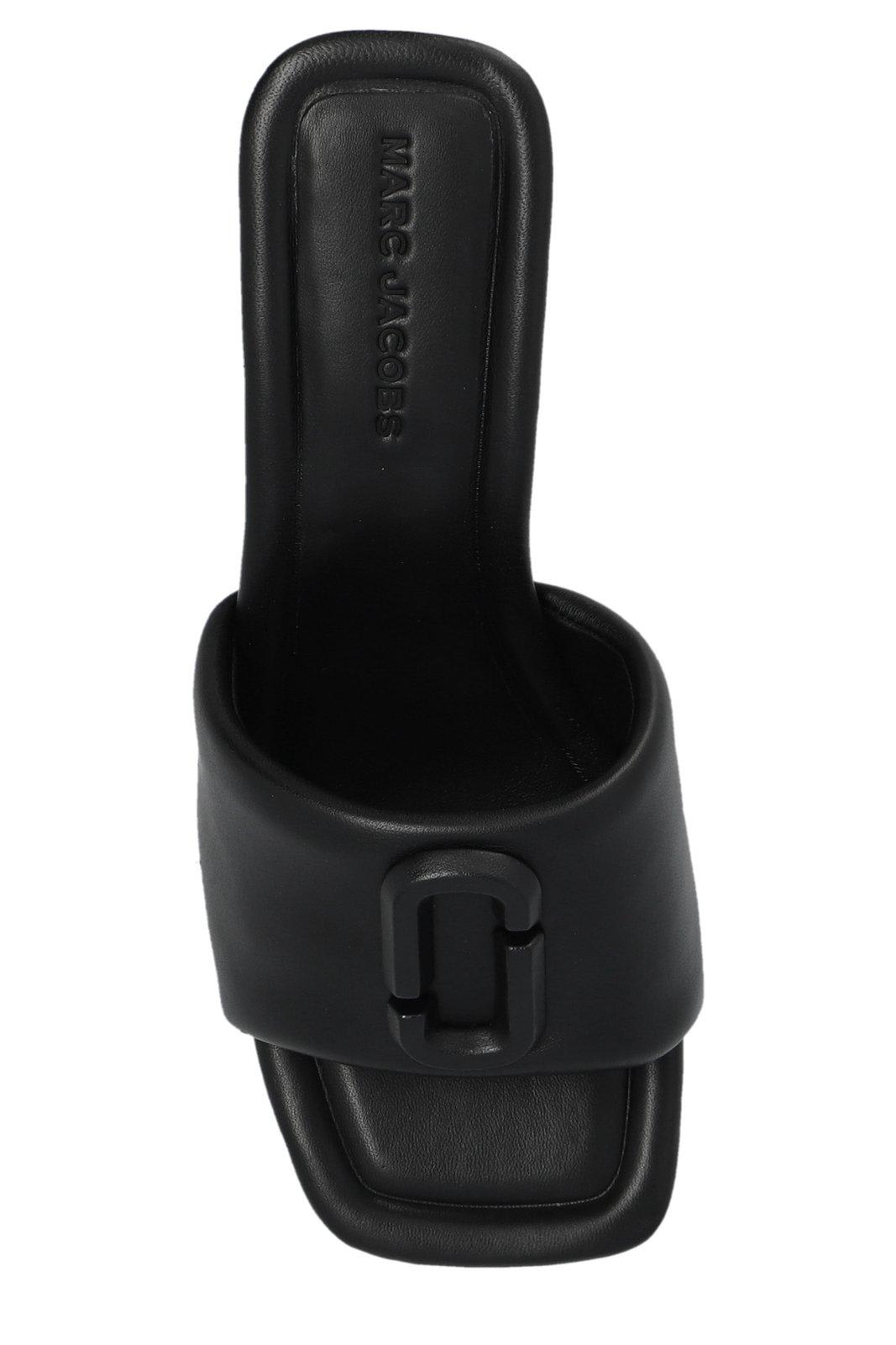 Marc Jacobs J Marc 65 Leather Sandals In Black