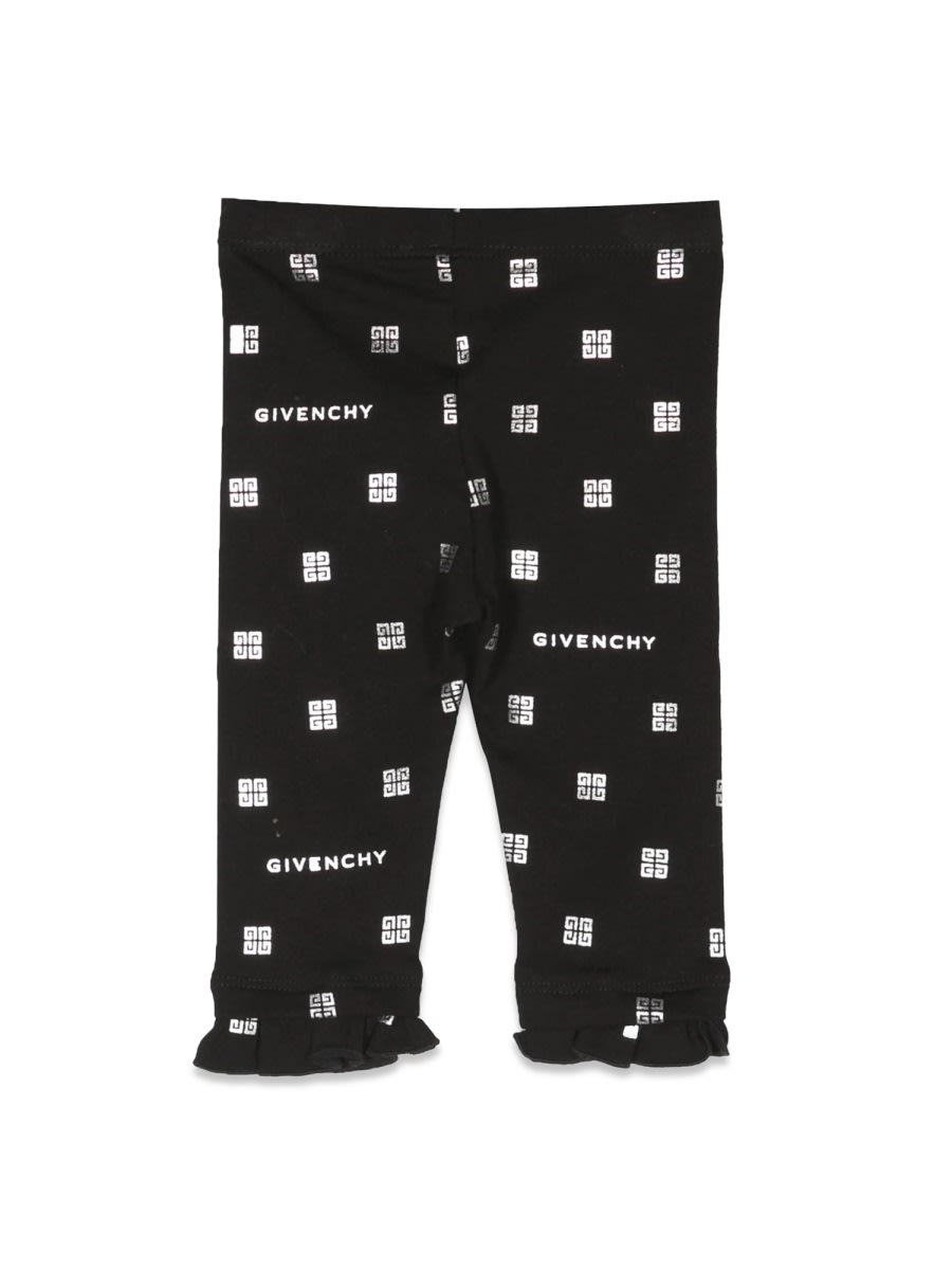Givenchy Baby Girls Logo Leggings In Black