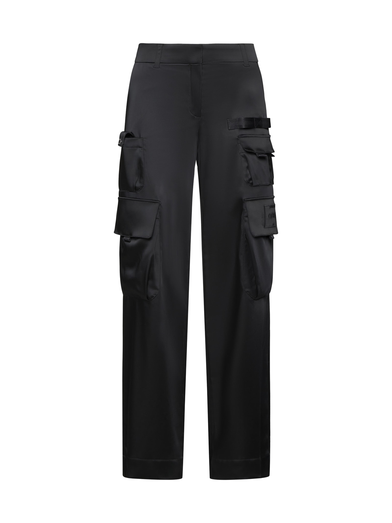 Shop Off-white Pants In Black