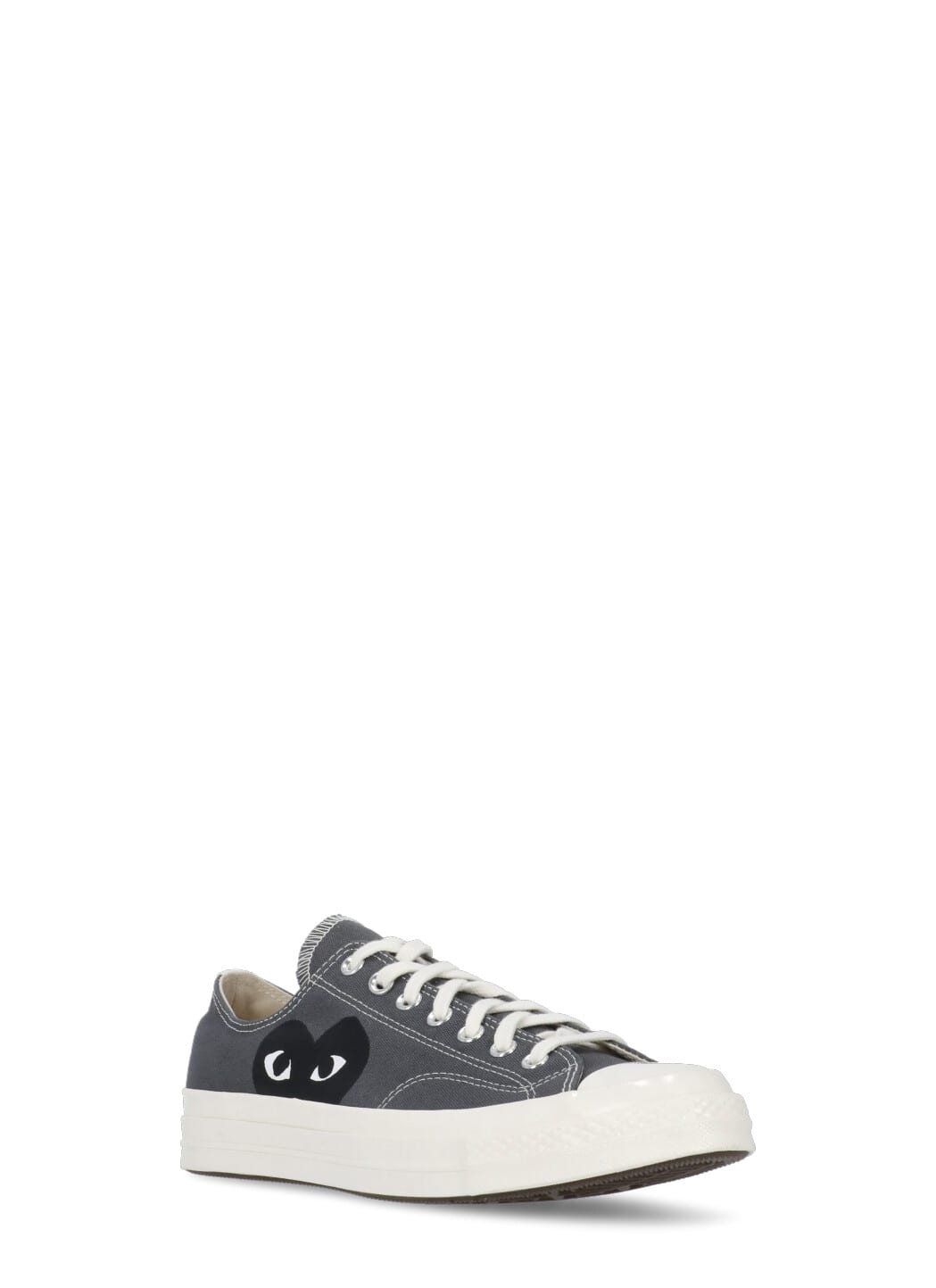 Shop Comme Des Garçons Play Chuck Taylor Sneakers In Grey