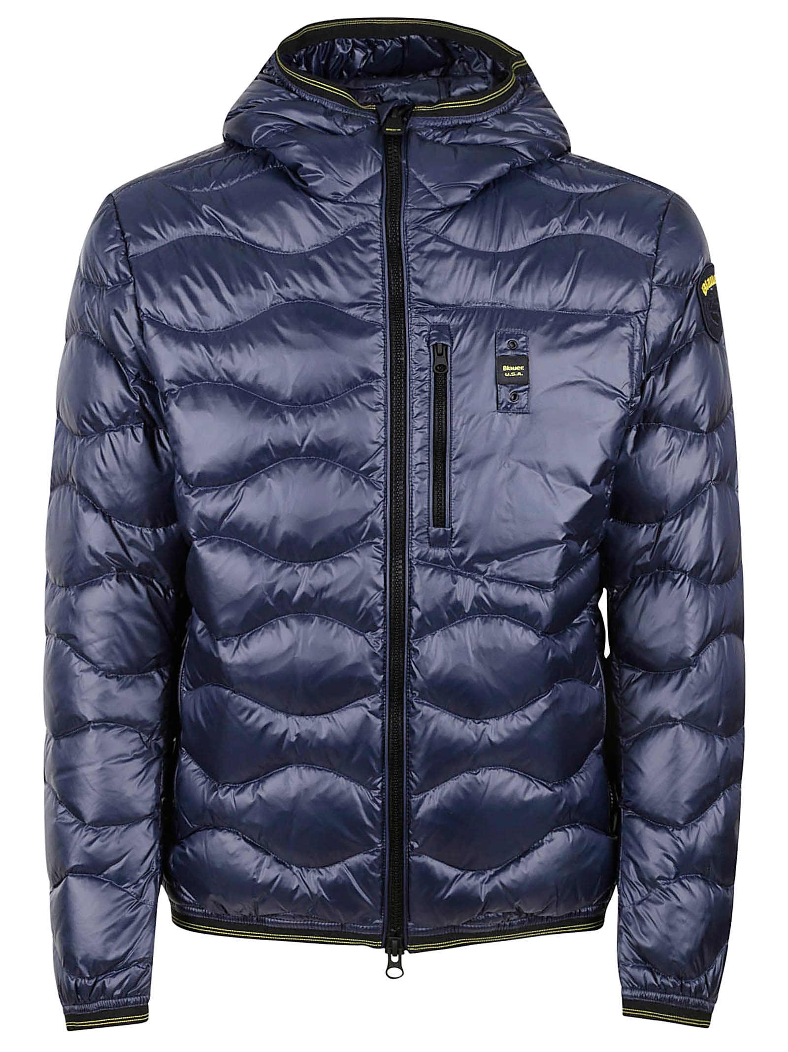 Pocket Zip Quilted Jacket