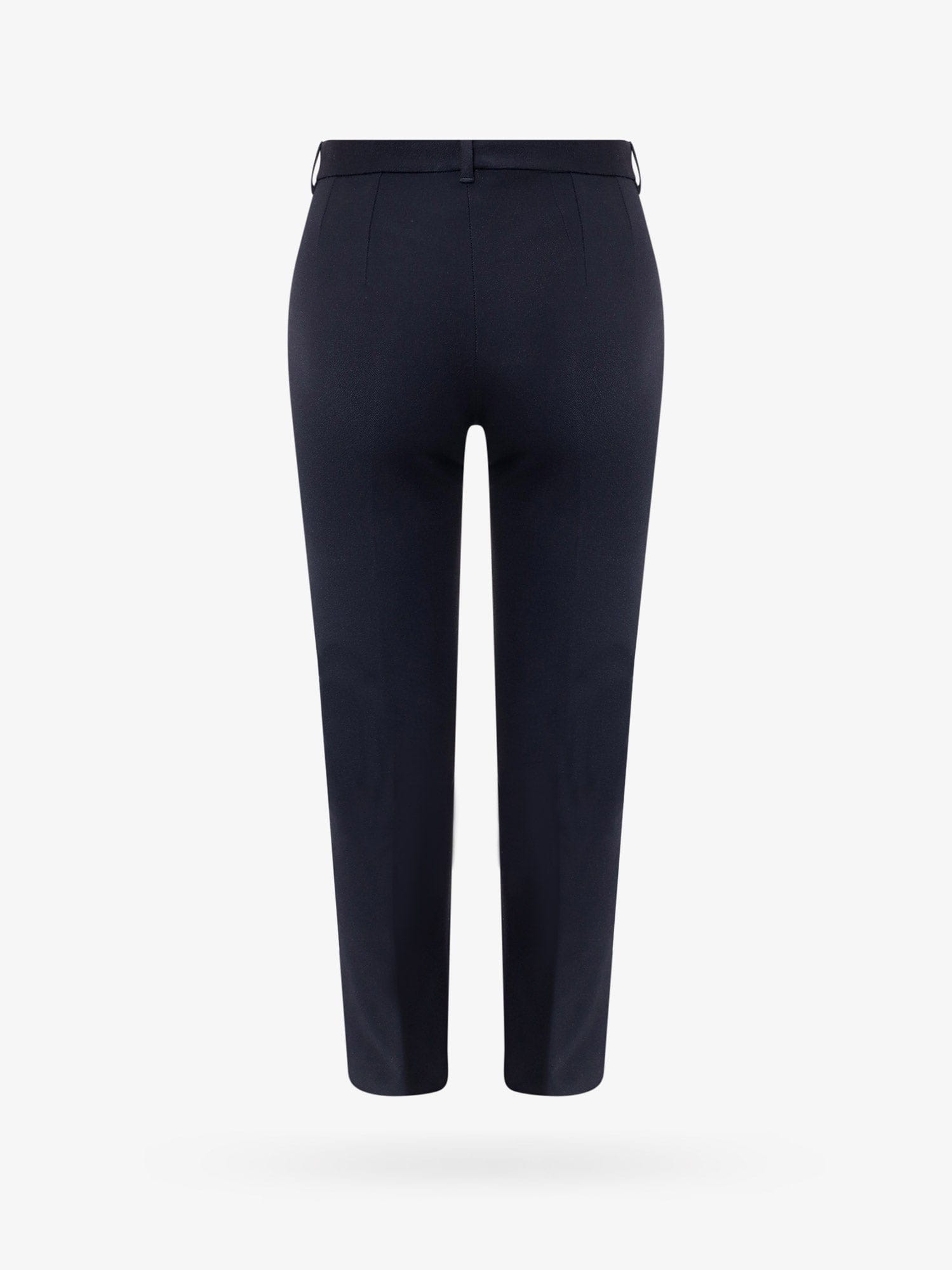 Shop 's Max Mara Cotton Blend Trouser In Blue