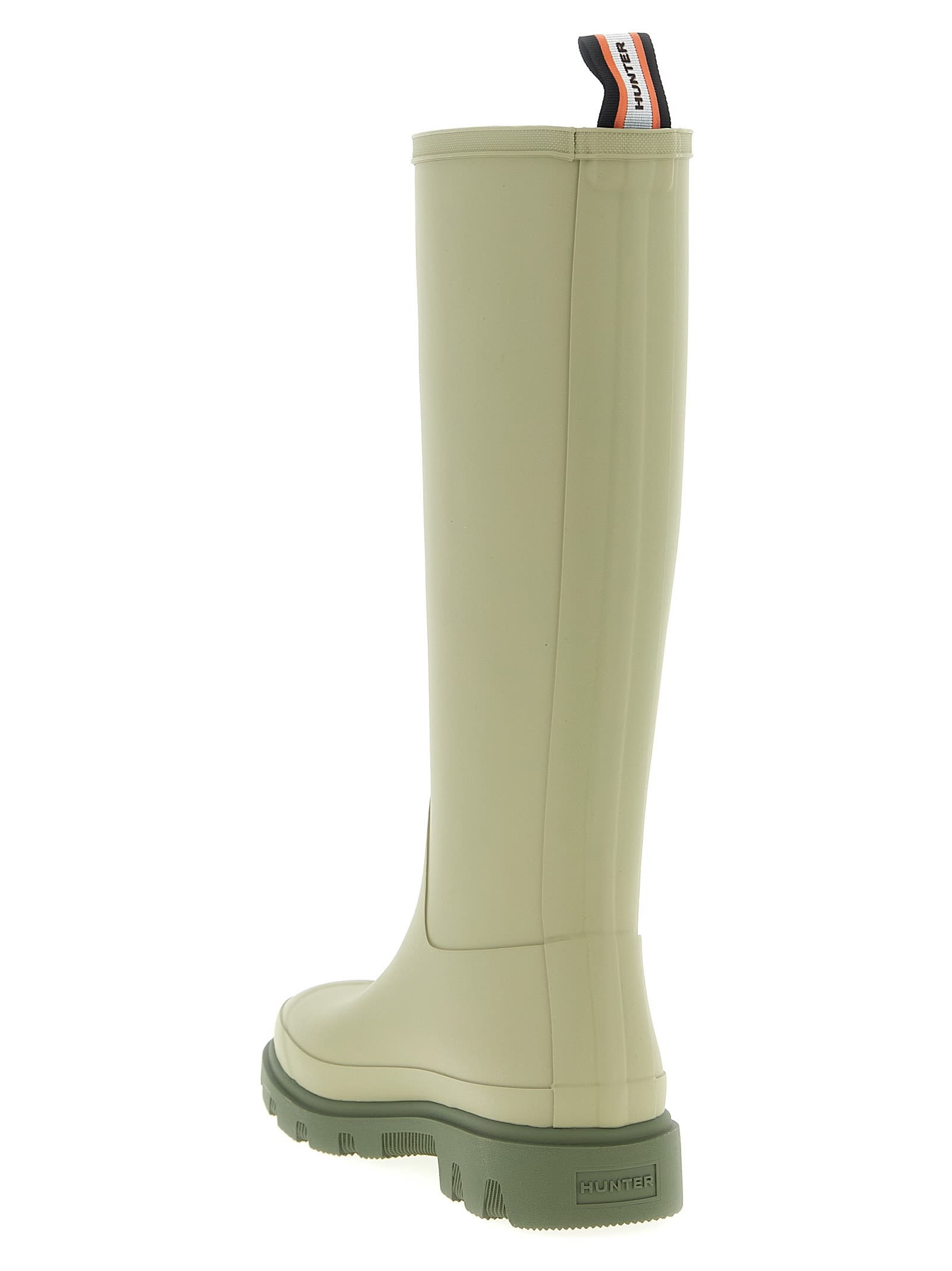 Maison Kitsuné X Hunter Downpour Boots In Green