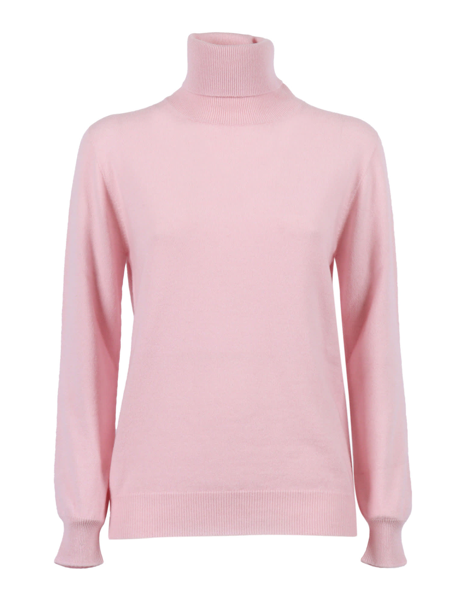 Seamless Regular Fit Turtleneck Sweater