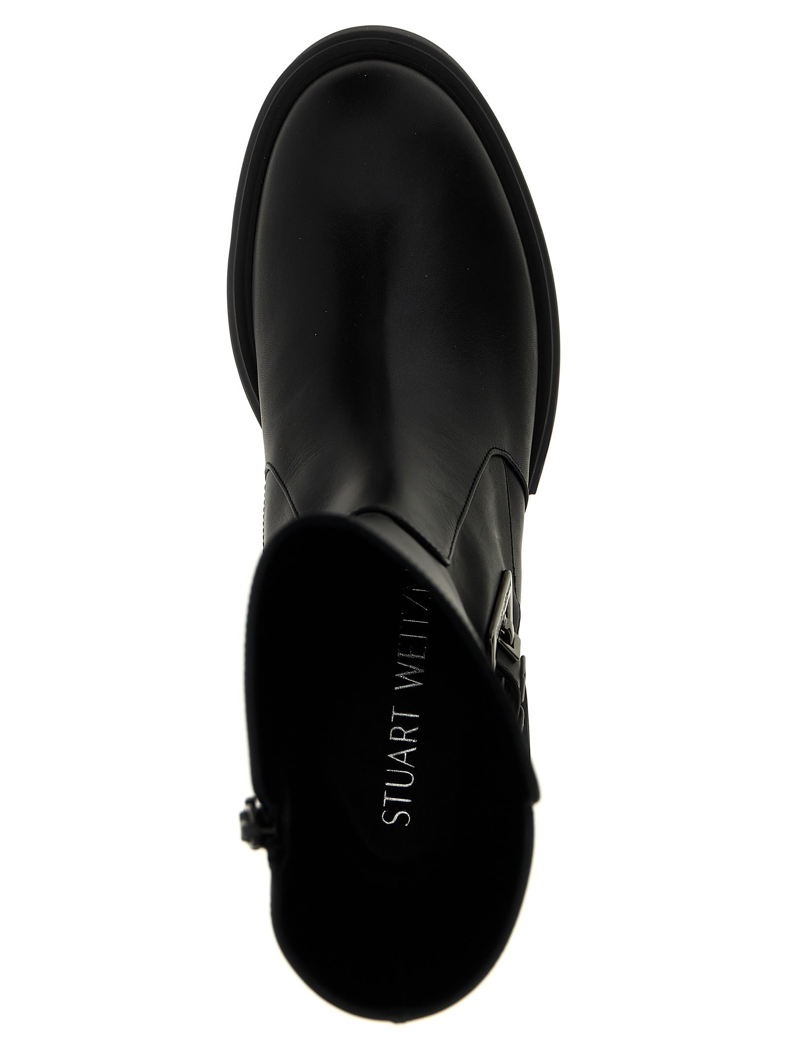 Shop Stuart Weitzman Soho Boots In Black