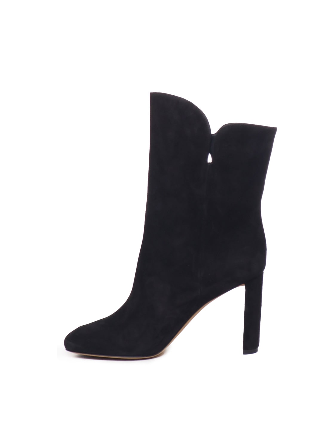 Shop Maison Skorpios Ankle Boots In Calfskin In Black