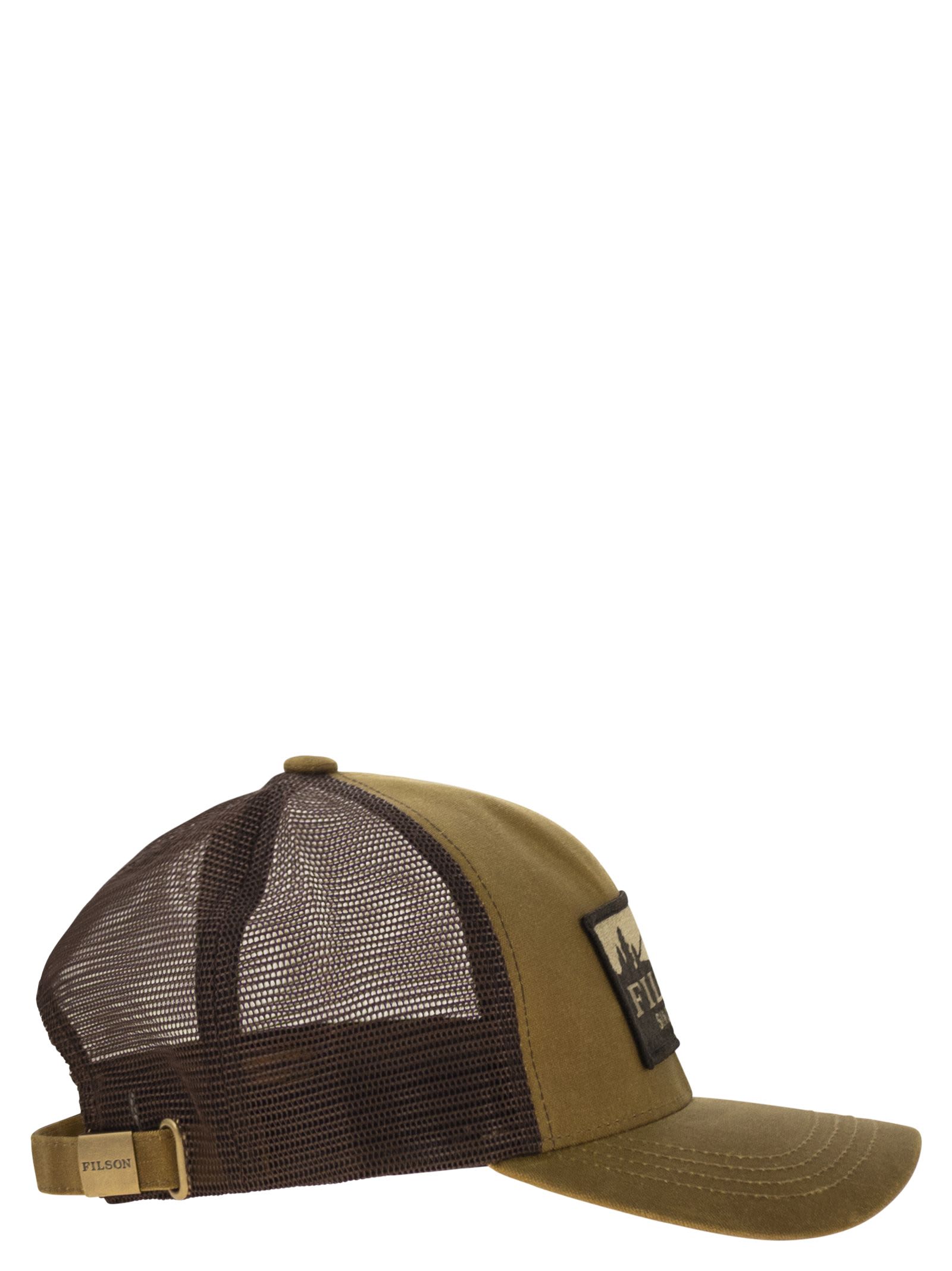 Filson Cappellino Logger Mesh Dark Tan In Brown