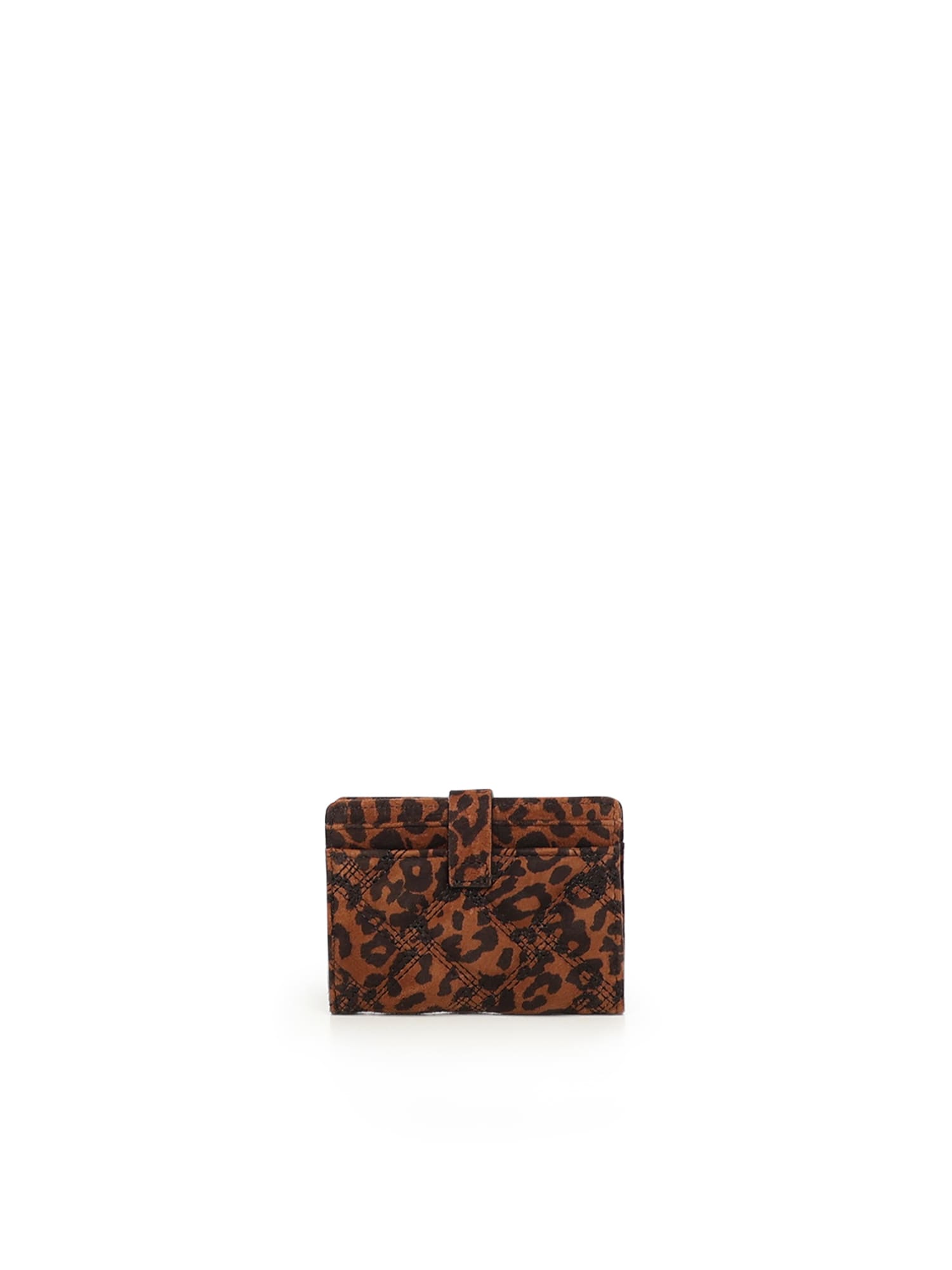 Kurt Geiger Kensington Card Holder With Logo In Brown
