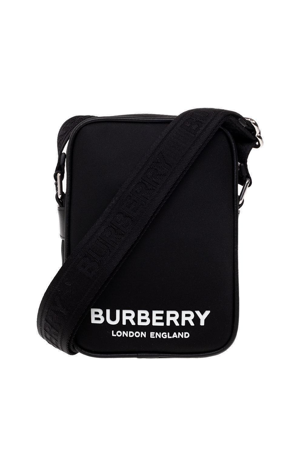 Burberry Logo Printed Paddy Shoulder Bag