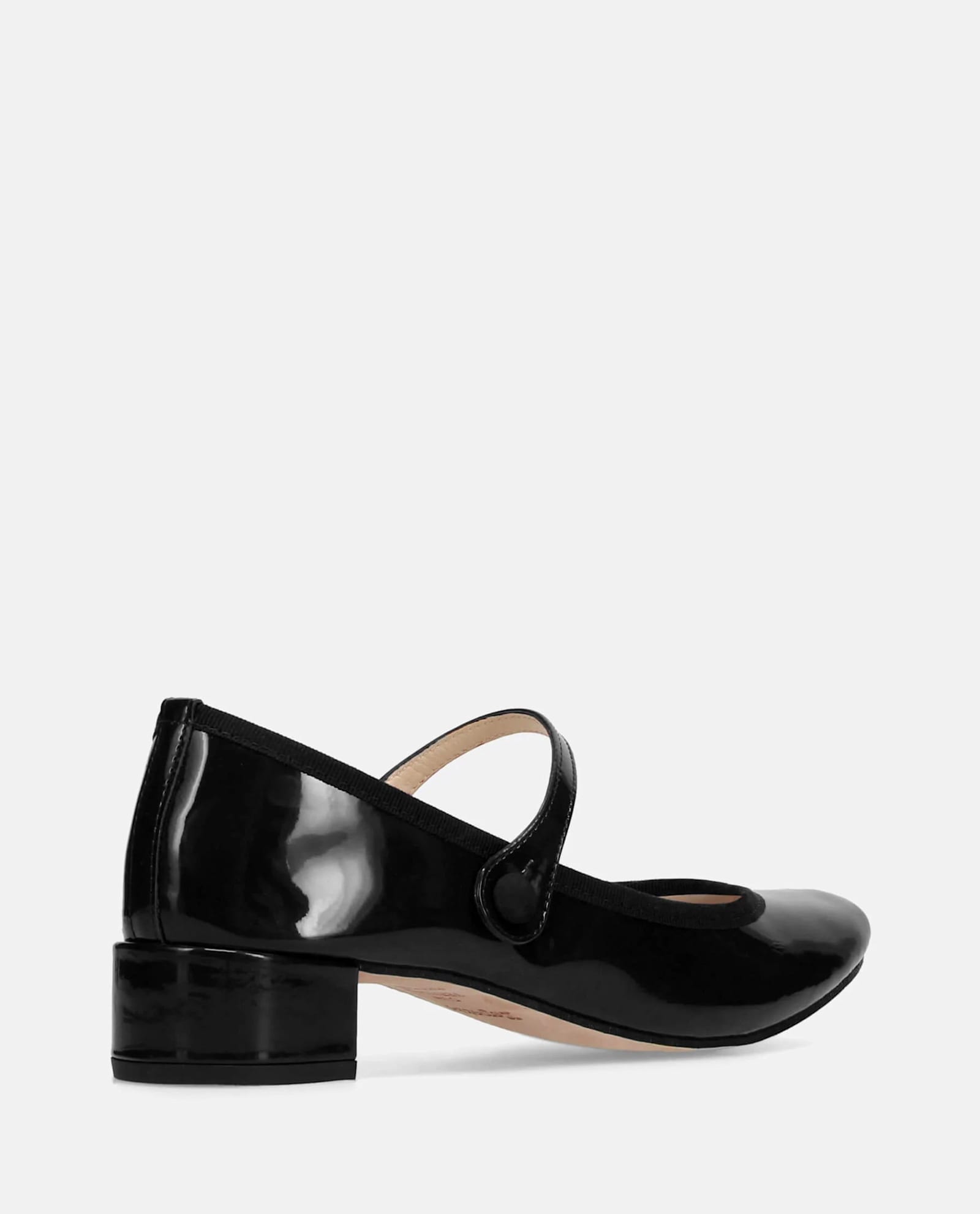 Shop Repetto Rose Babies Mary Jane In Black