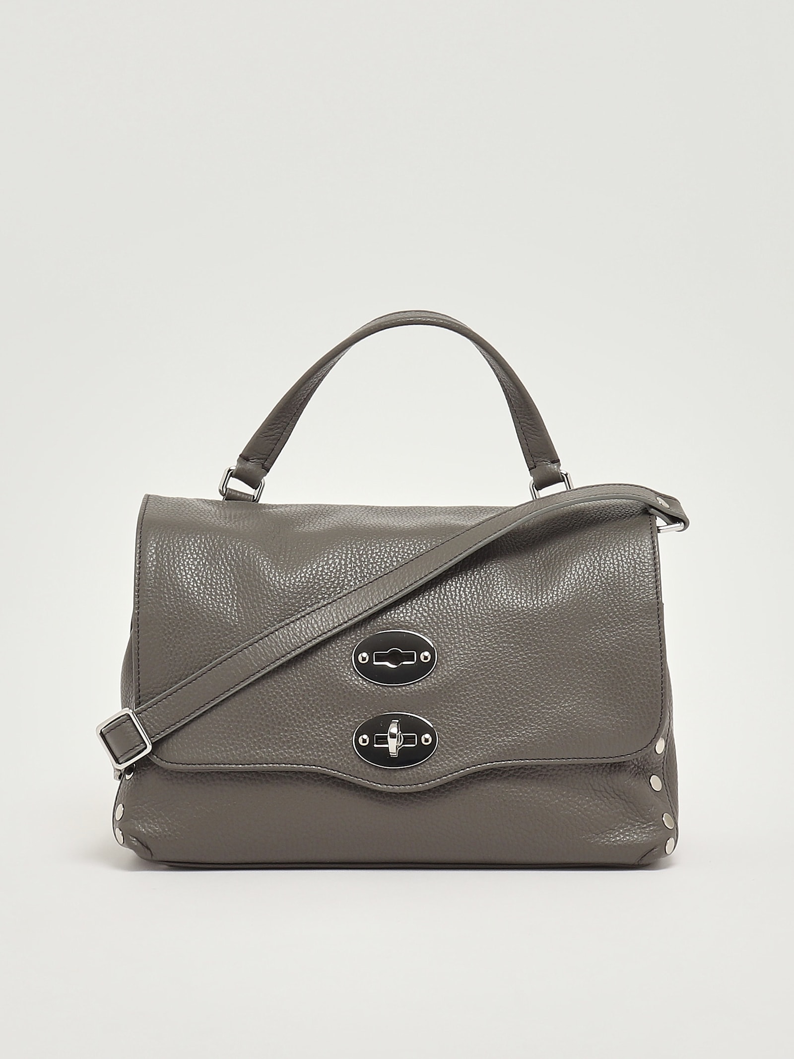 Zanellato Postina Daily S Shoulder Bag In Gray