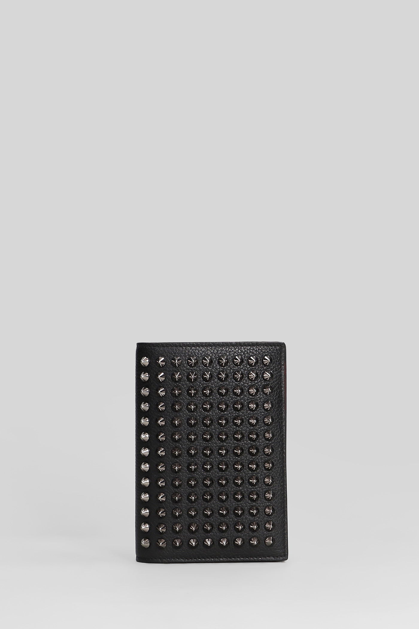 Christian Louboutin Funky Wallet In Black Leather In Black