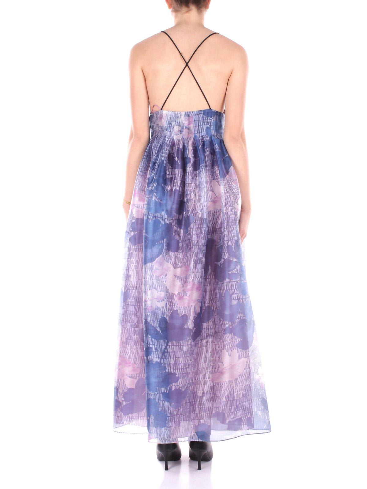 EMPORIO ARMANI A LINE LONG DRESS