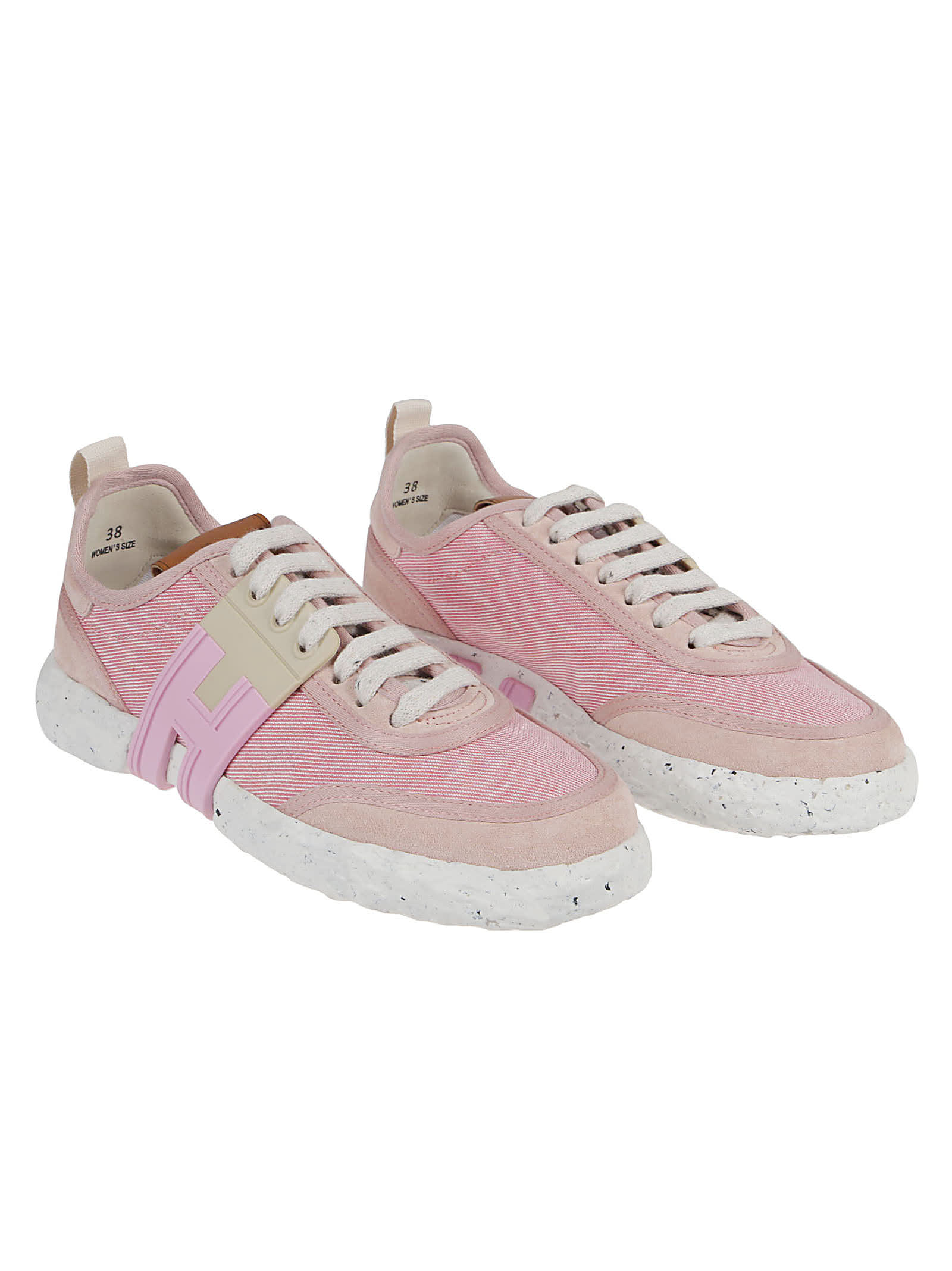 Shop Hogan 3-r Sneakers In Ruw Ribes/sweet Rose