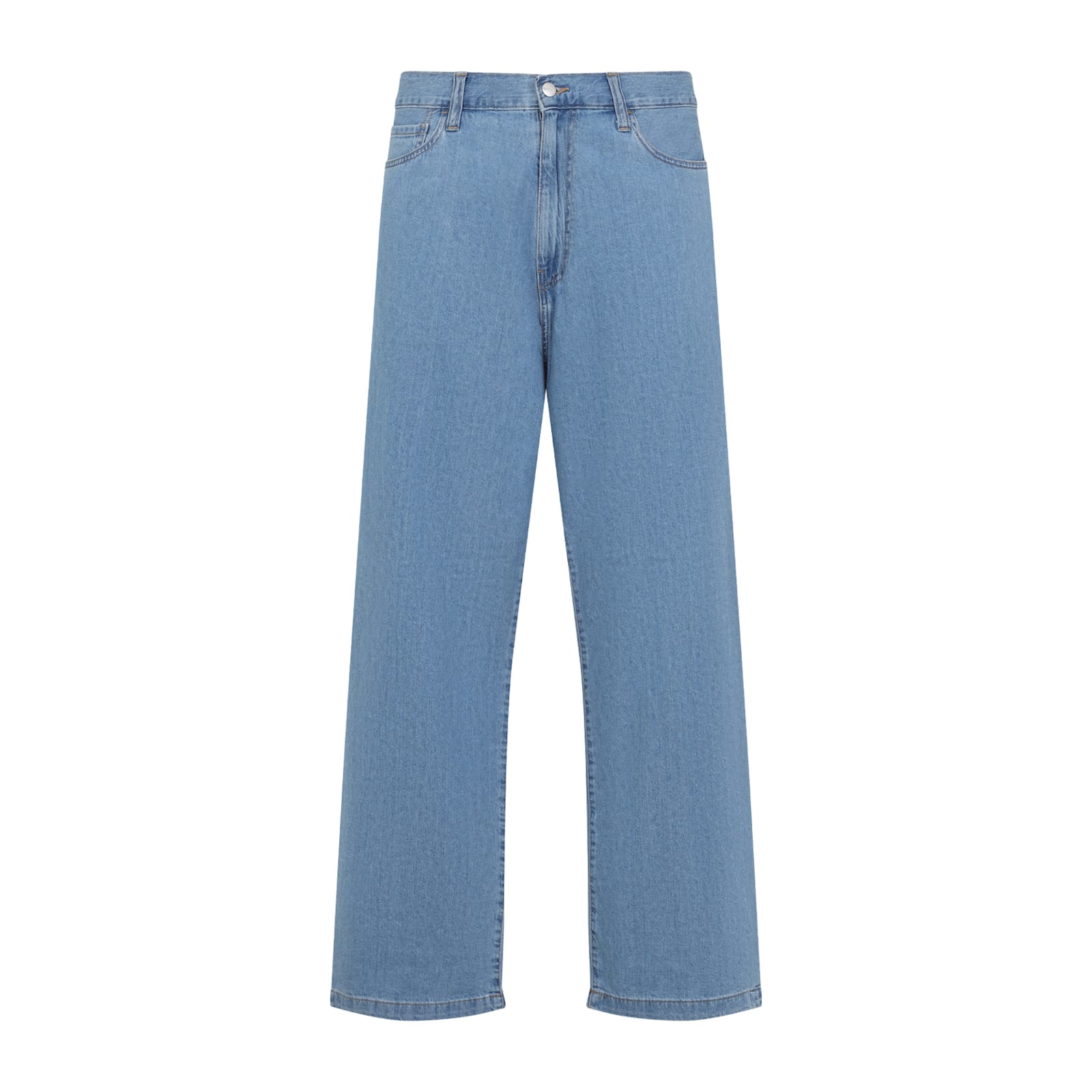 Carhartt Loose Tapered Fit 5-pockets Trousers In Blue