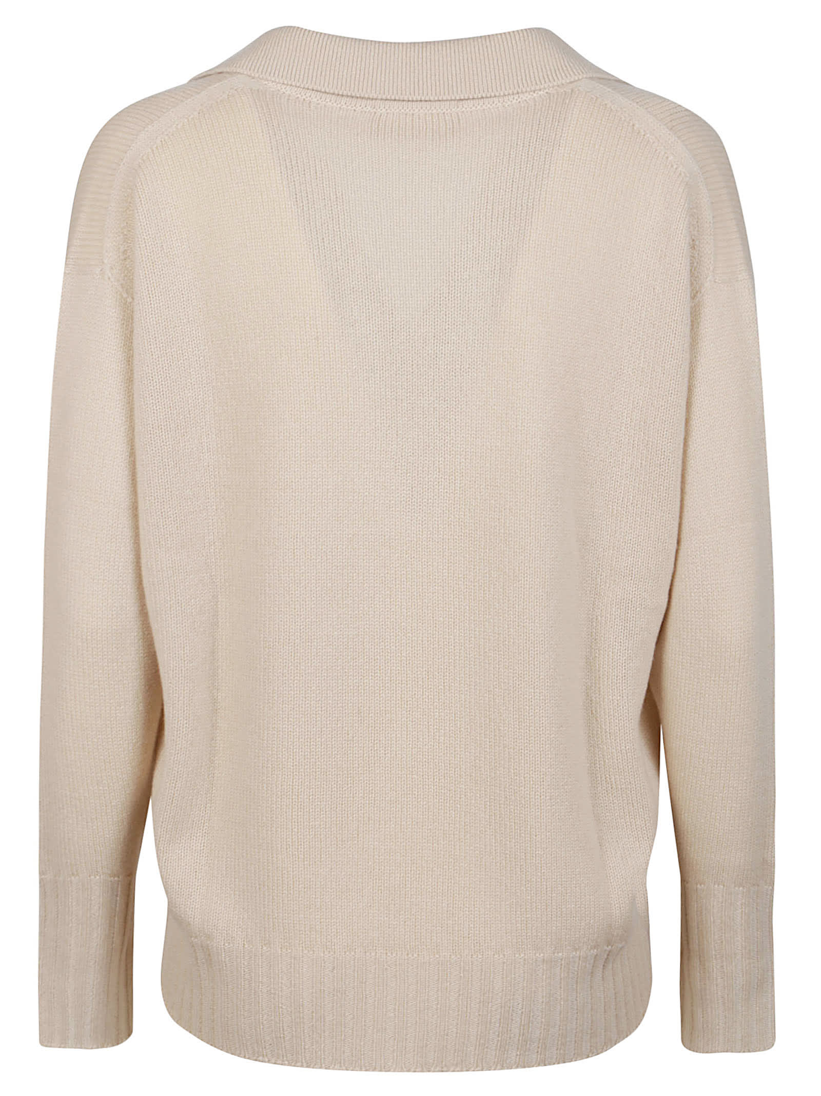 Shop Drumohr Polo Neck Sweater In Dune