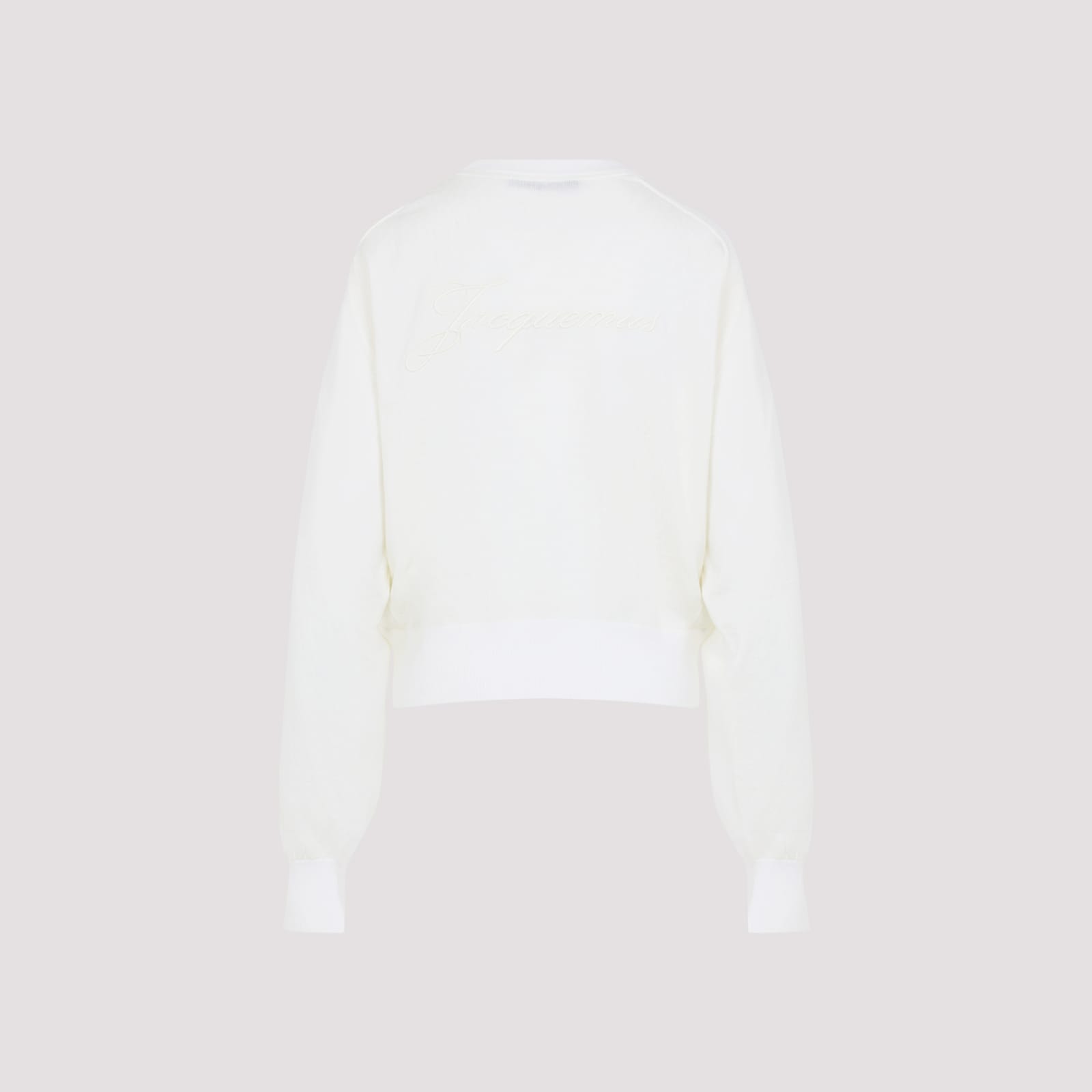 Jacquemus Le Brode Pullover In White